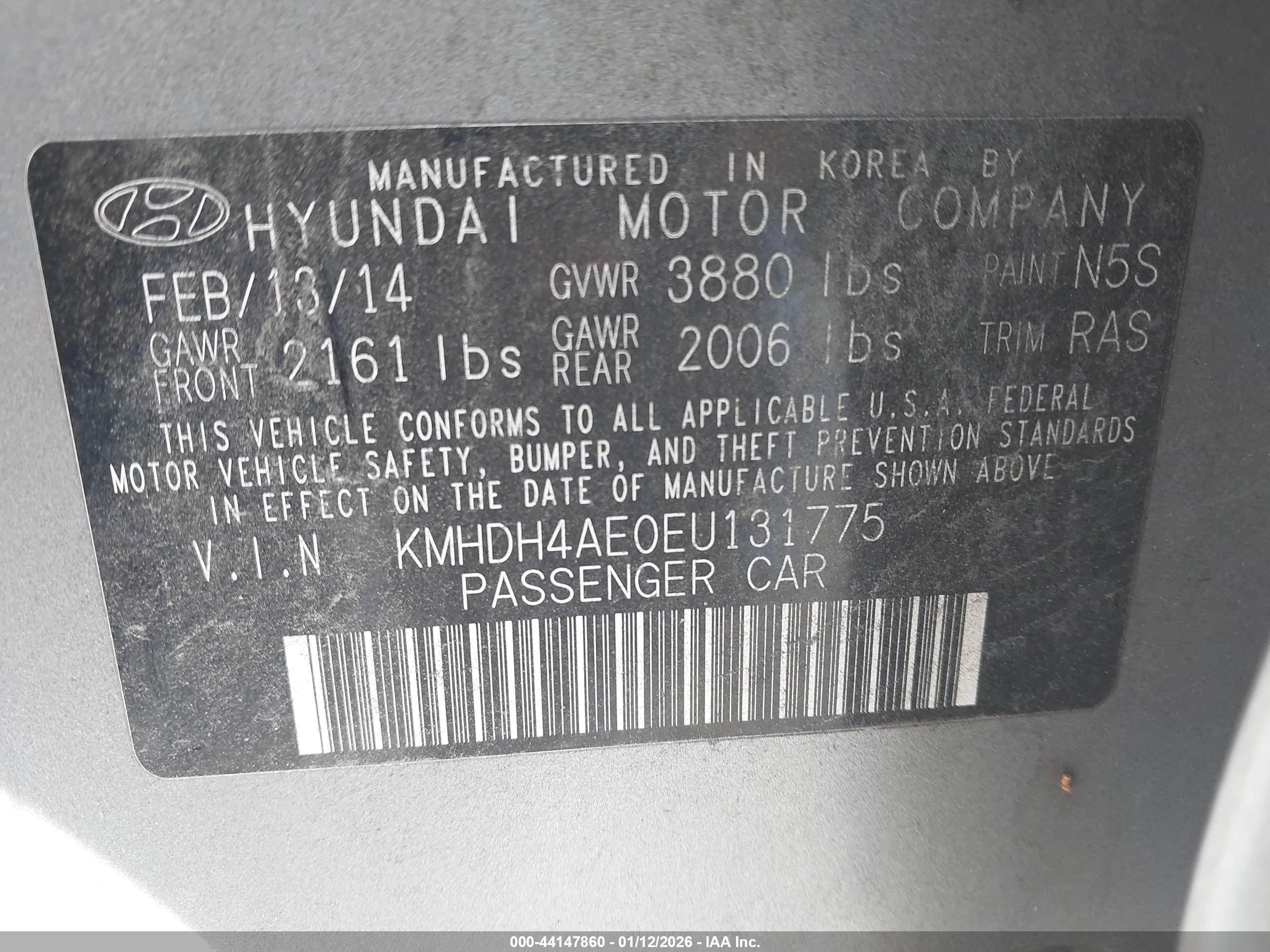 HYUNDAI ELANTRA image 9
