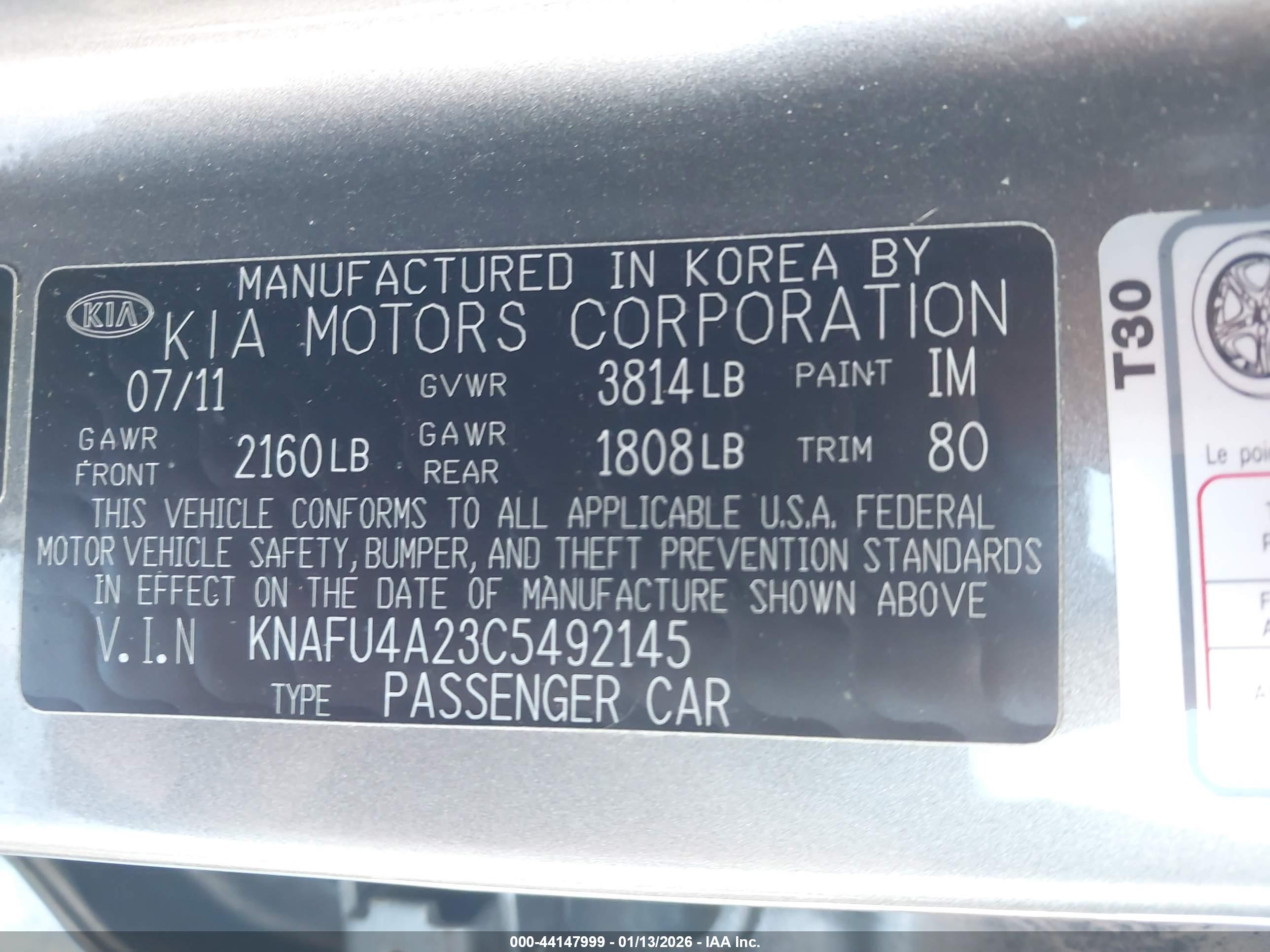 KIA FORTE image 9