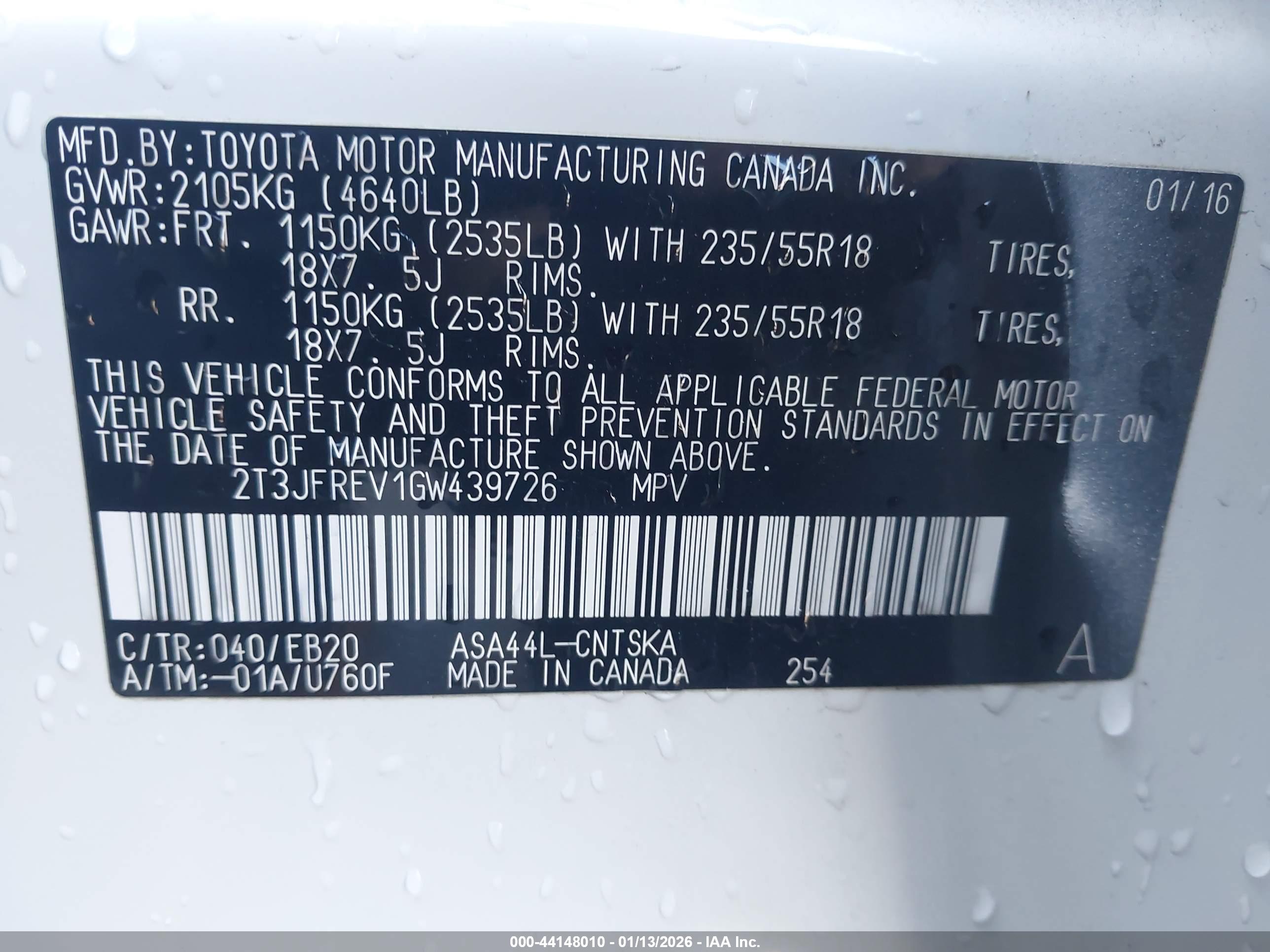 TOYOTA RAV4 image 9
