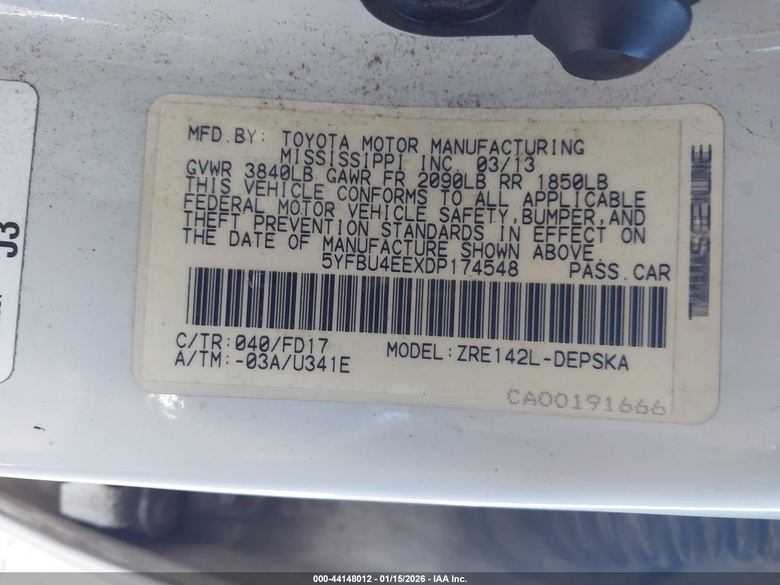 TOYOTA COROLLA image 9