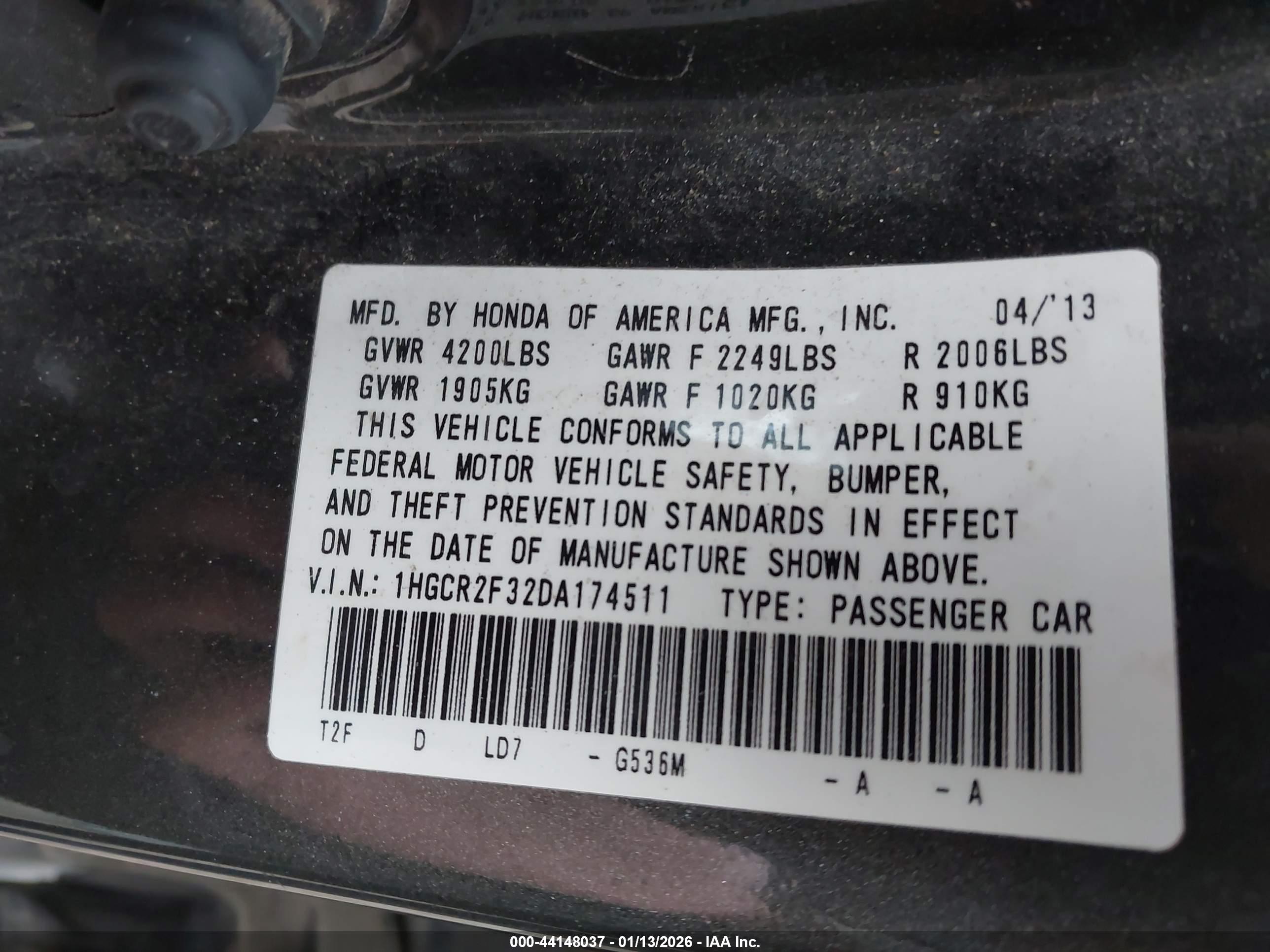 HONDA ACCORD image 9