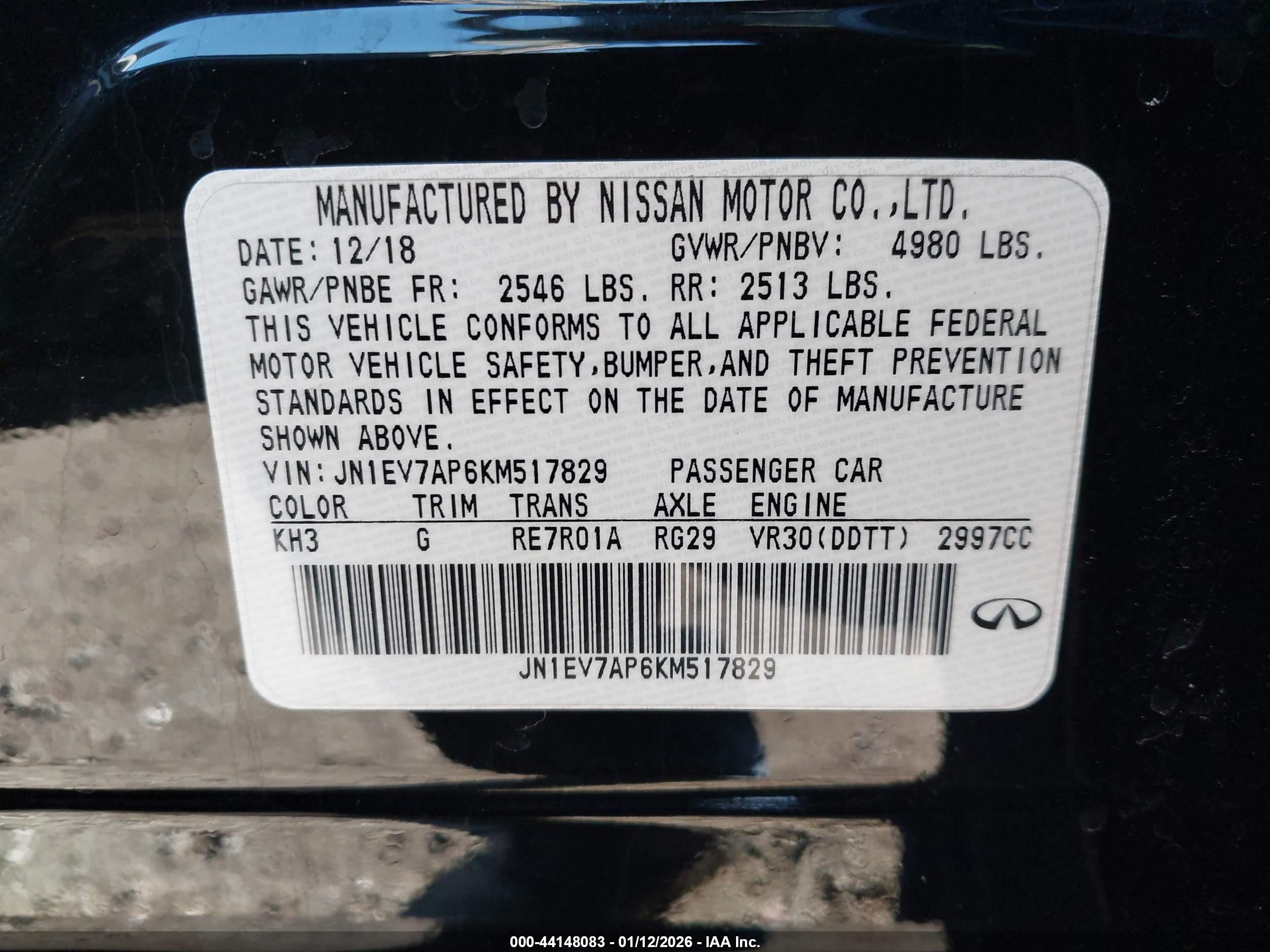 INFINITI Q50 image 9