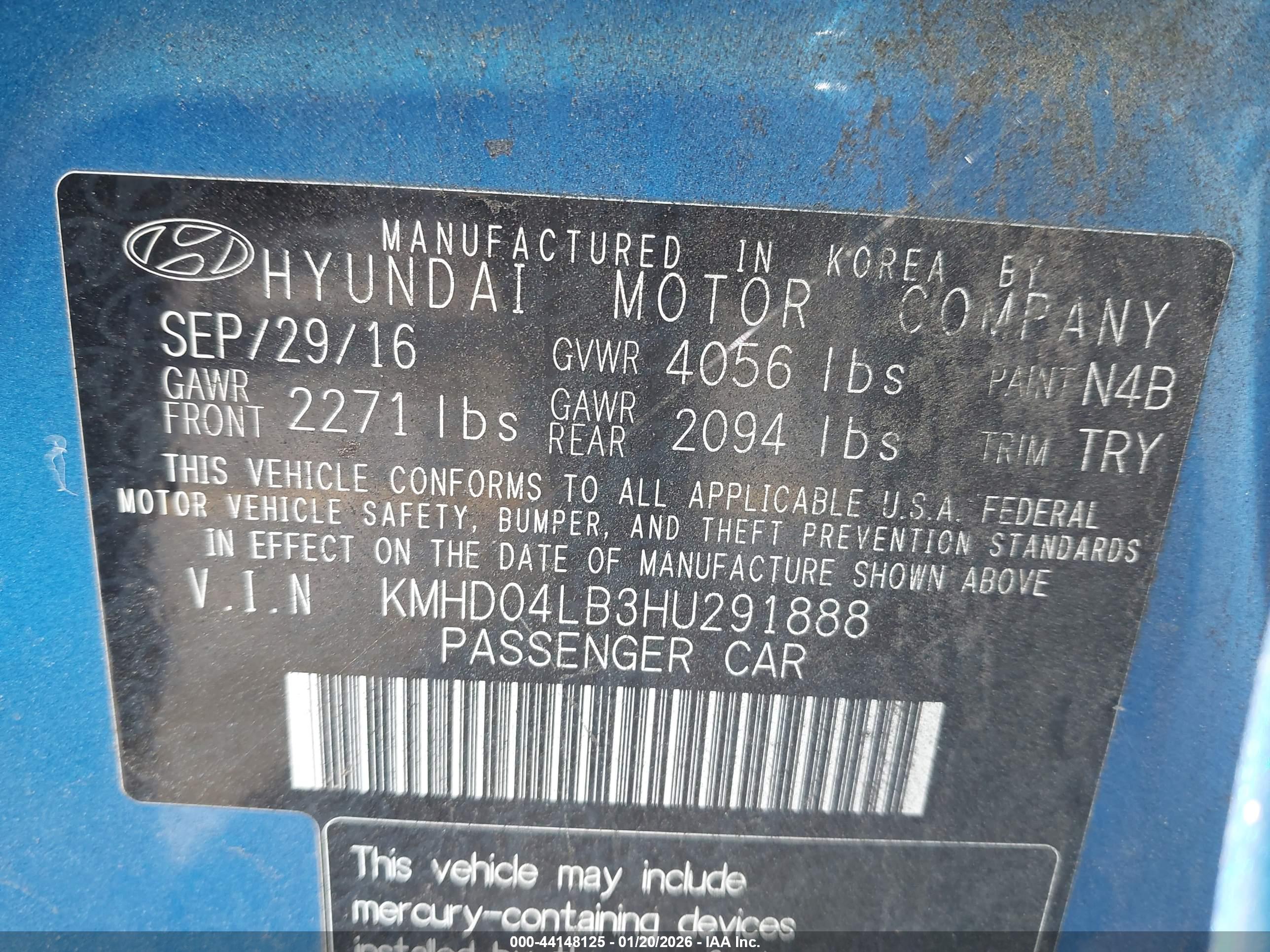 HYUNDAI ELANTRA image 9