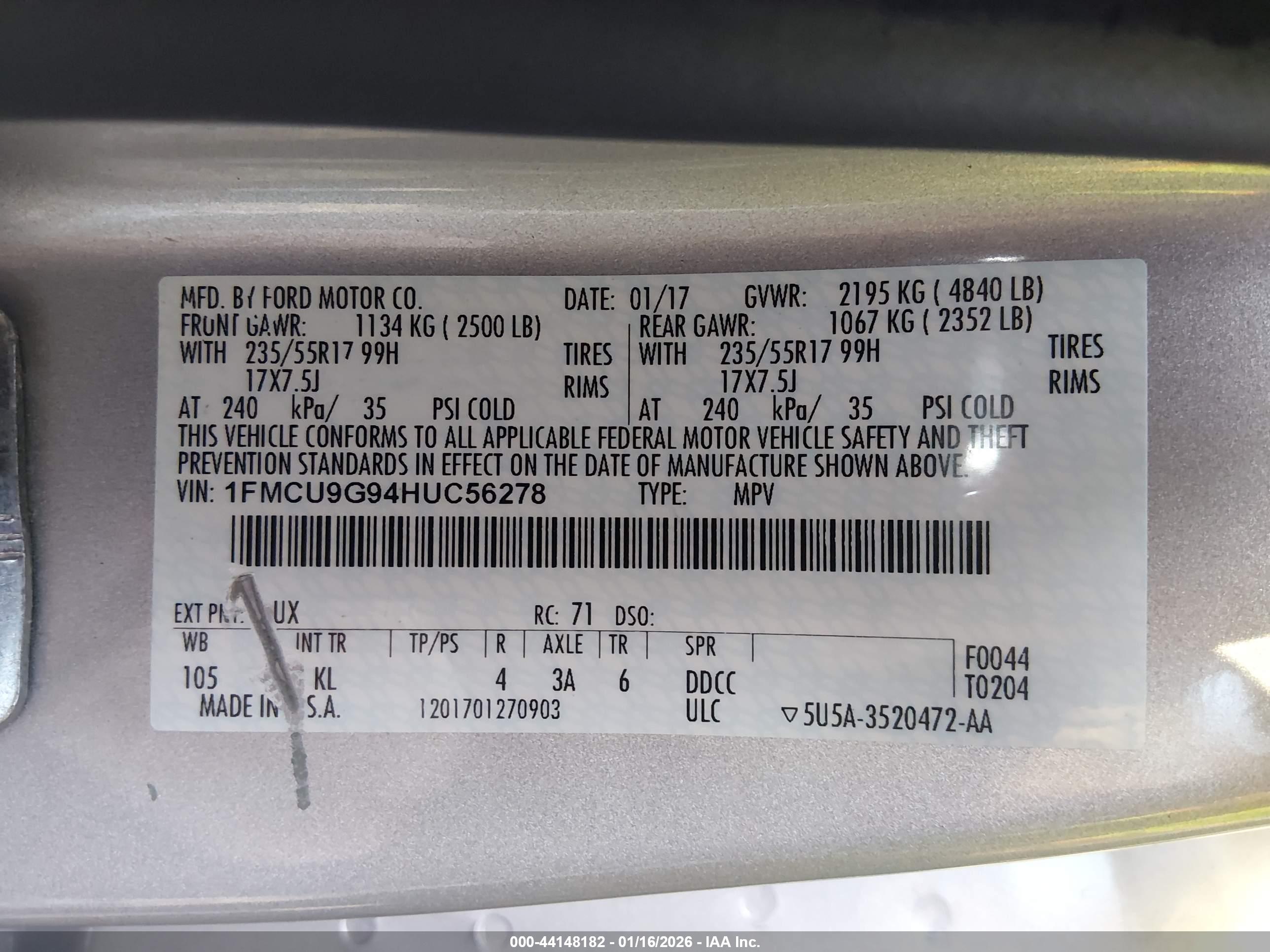 FORD ESCAPE image 9