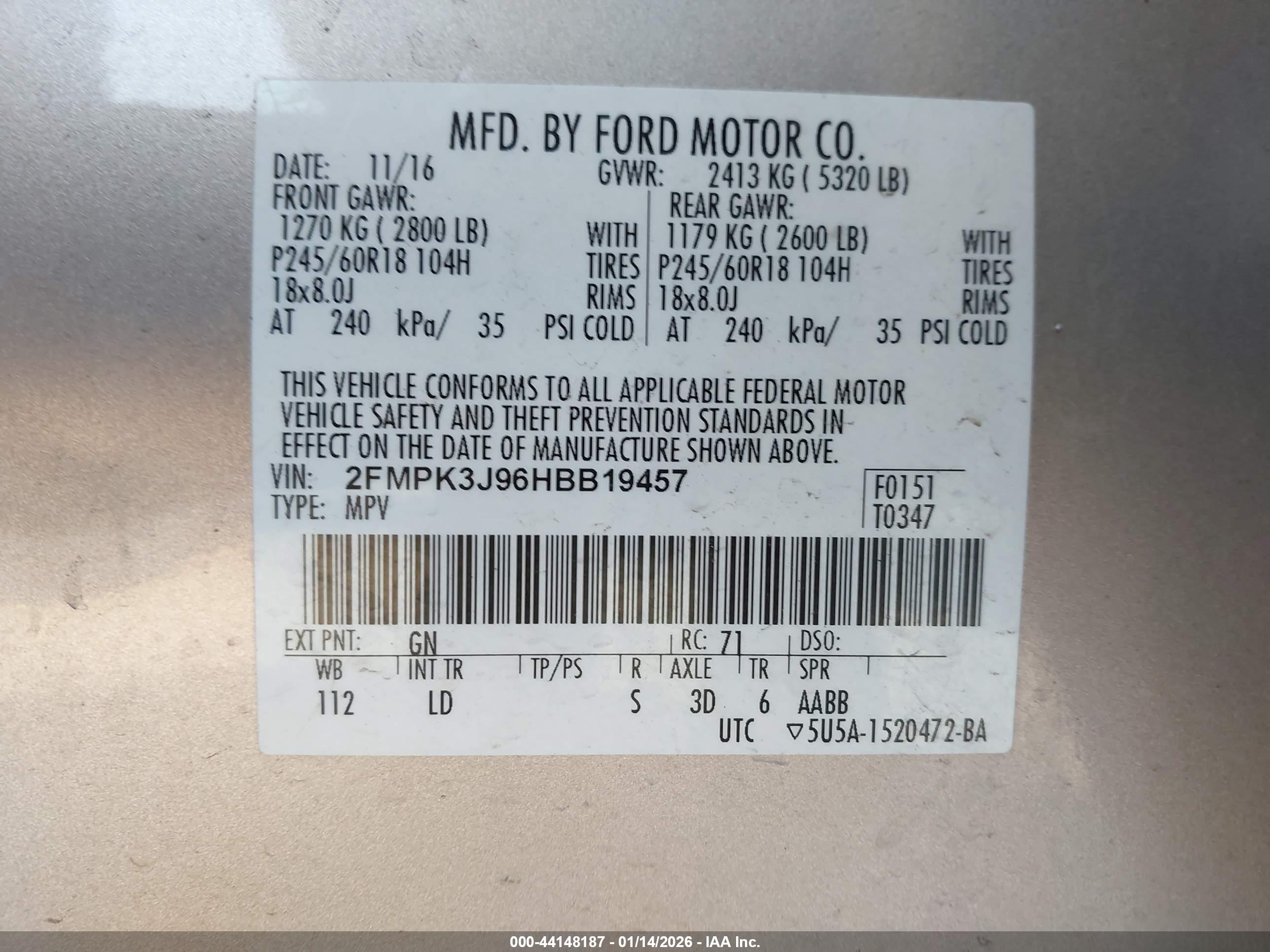 FORD EDGE image 9