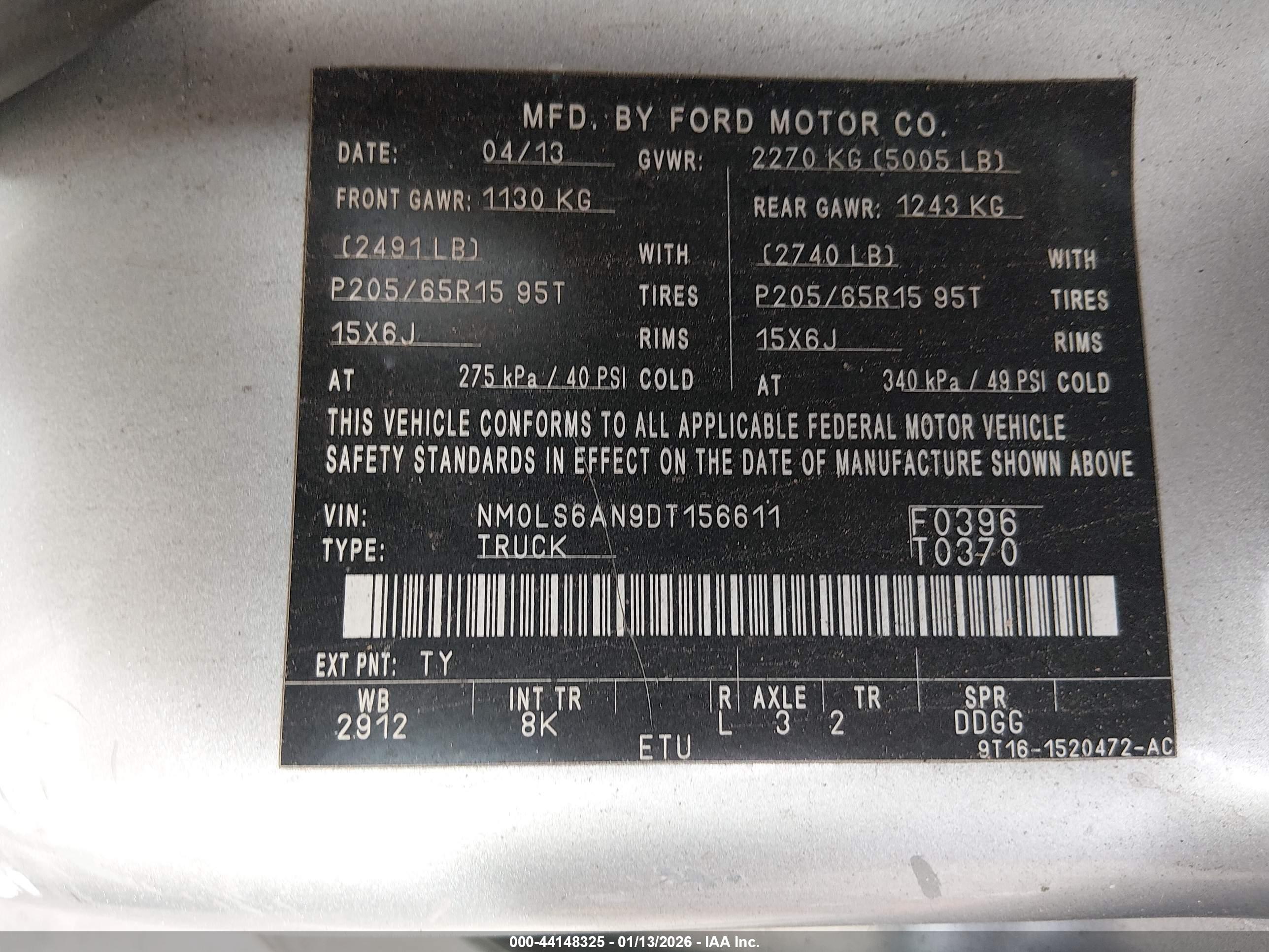 FORD TRANSIT image 9