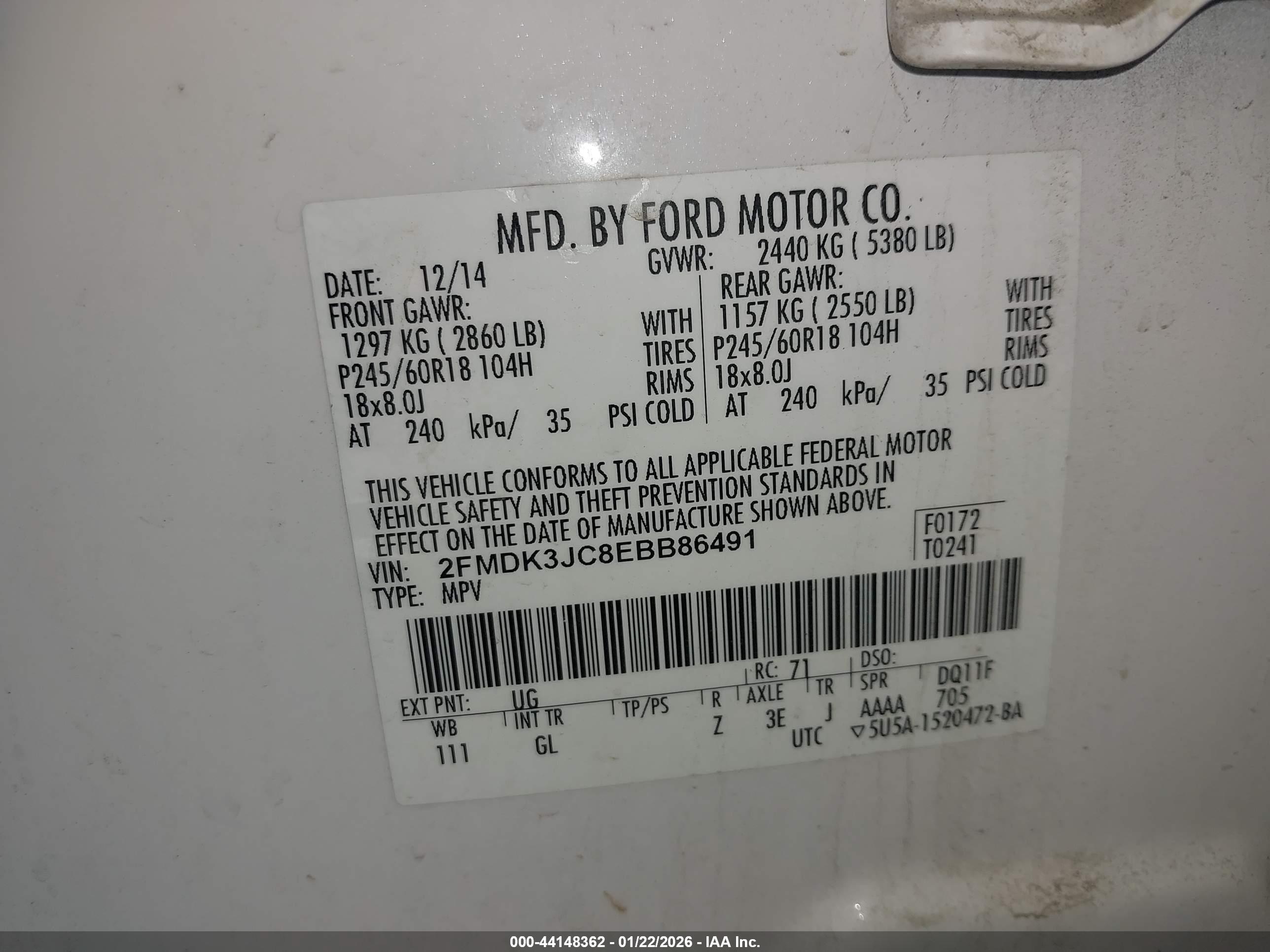 FORD EDGE image 9