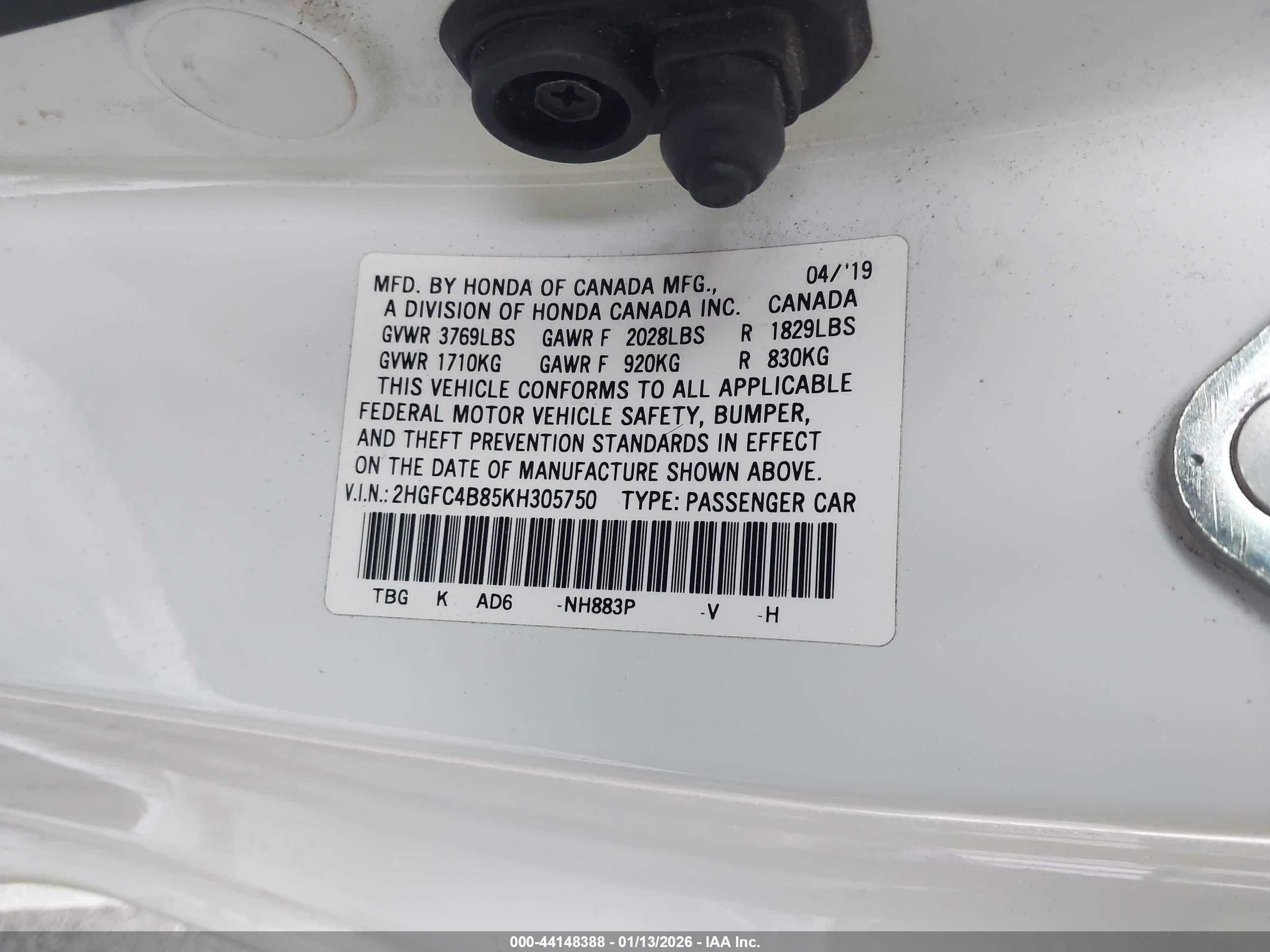 HONDA CIVIC image 9