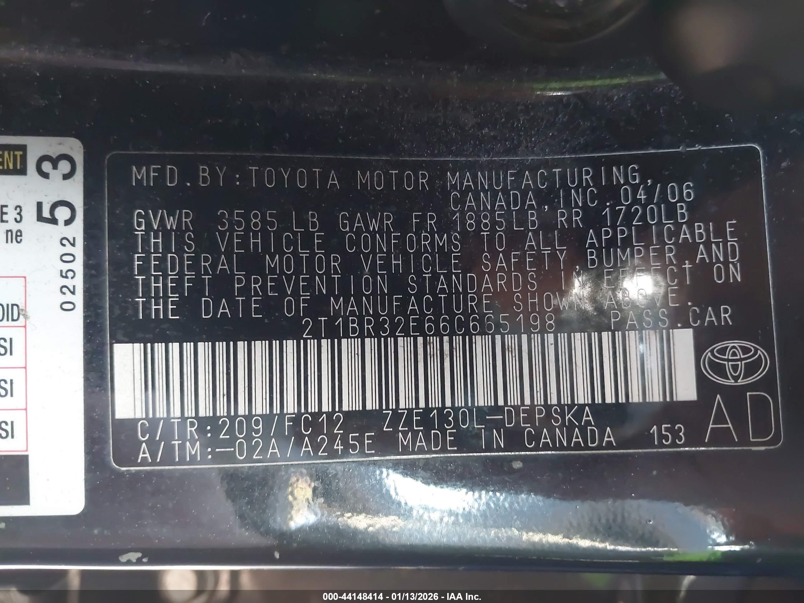 TOYOTA COROLLA image 9
