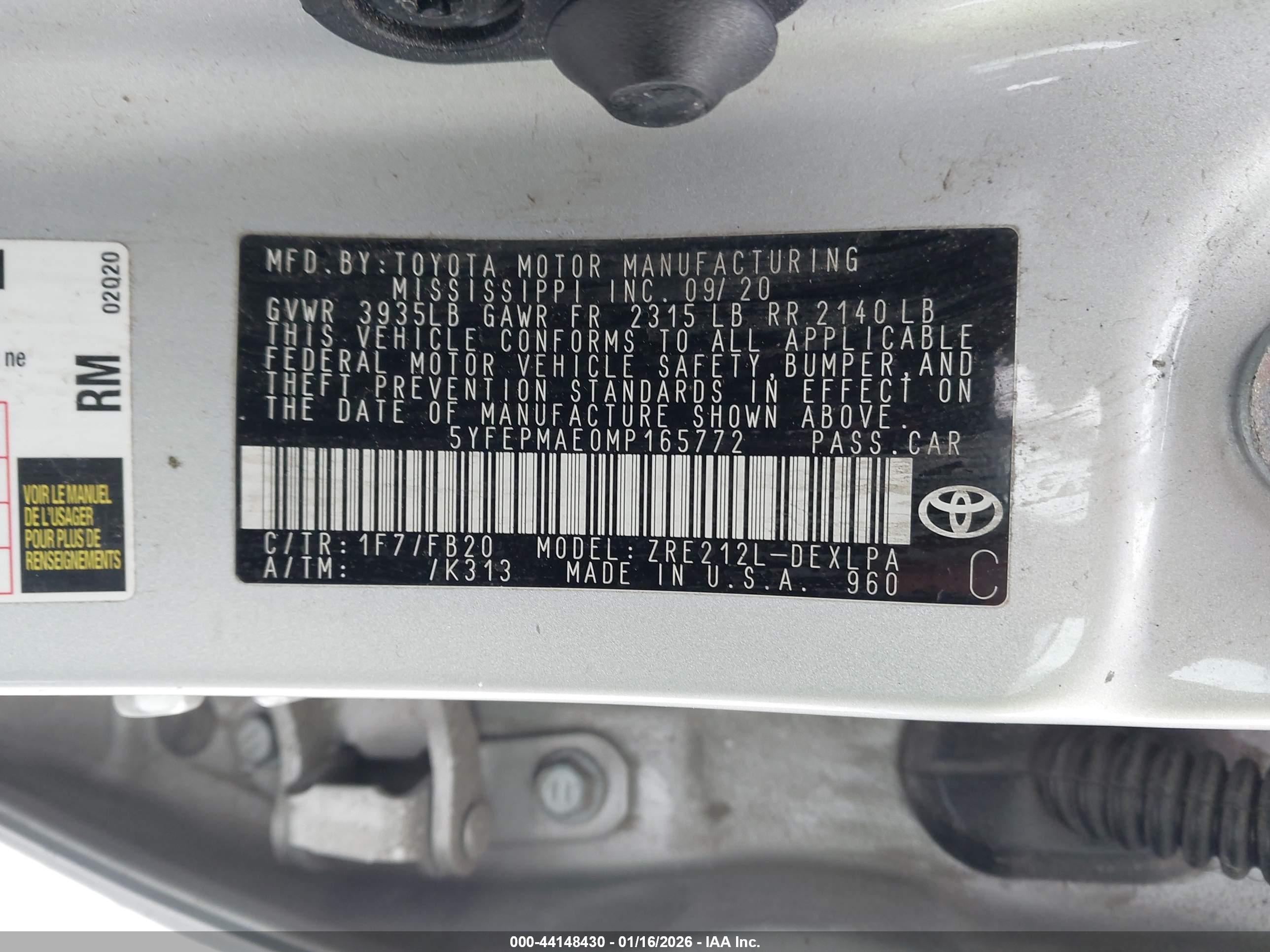 TOYOTA COROLLA image 9