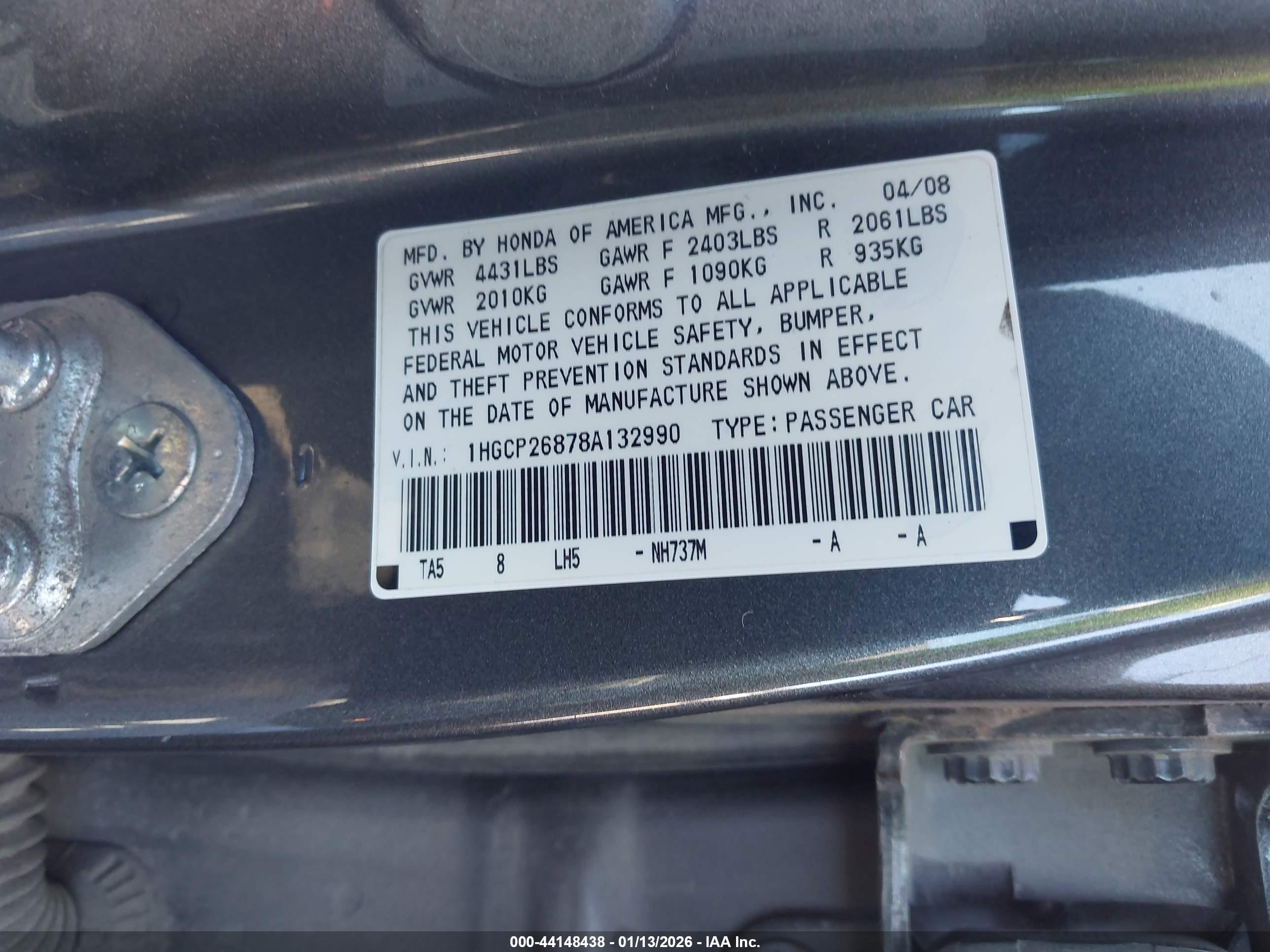 HONDA ACCORD image 9