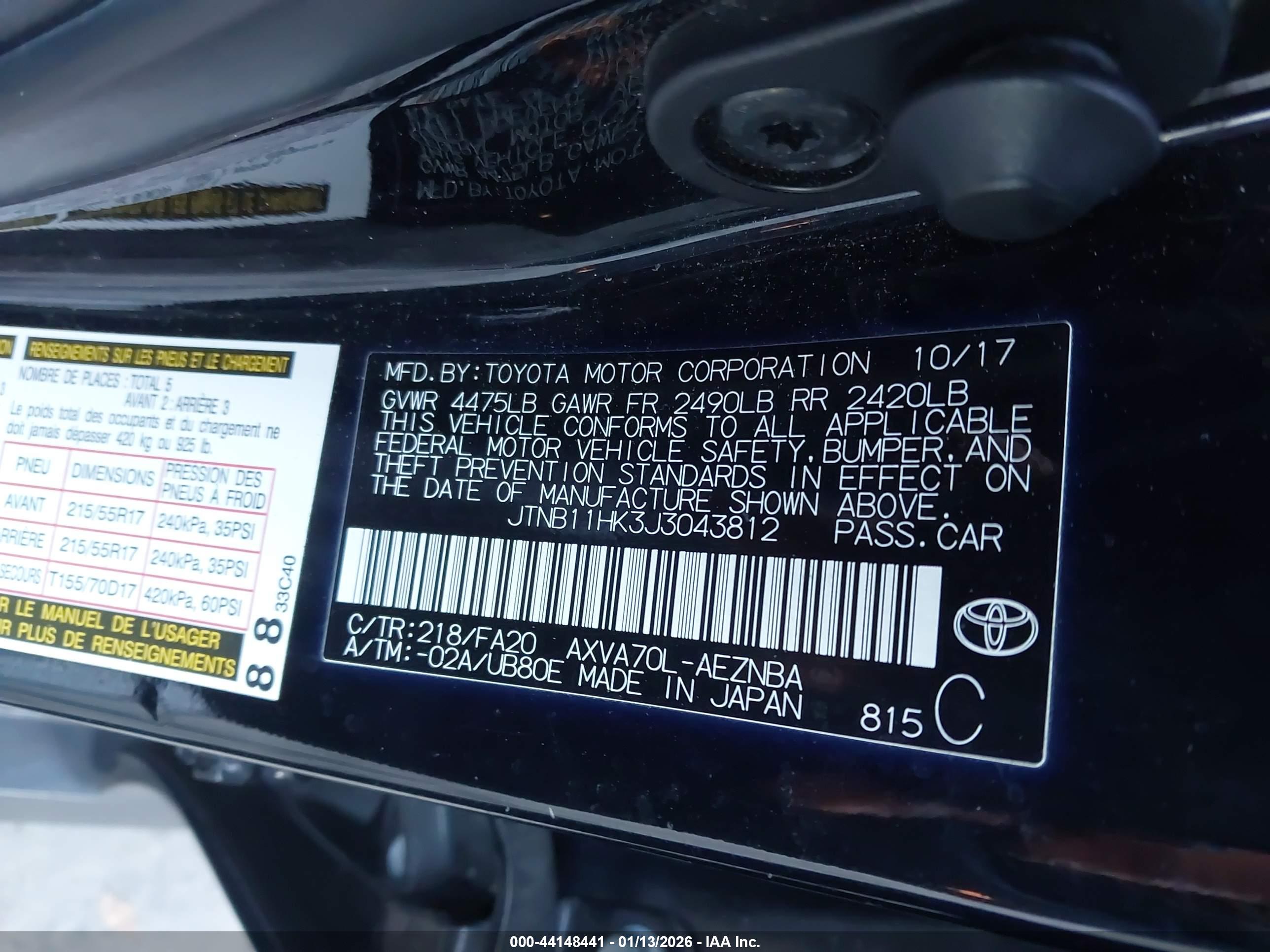 TOYOTA CAMRY image 9