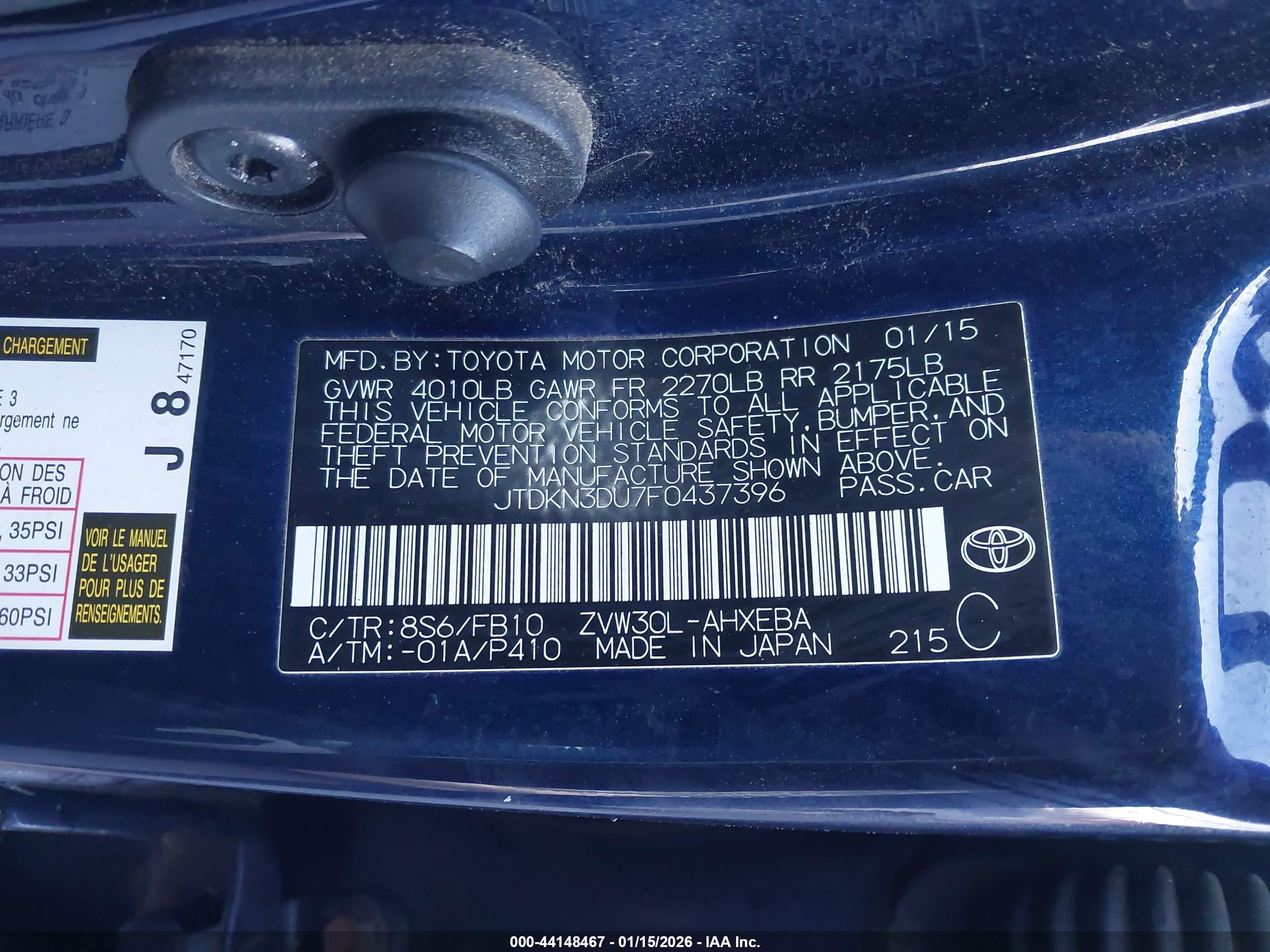 TOYOTA PRIUS image 9
