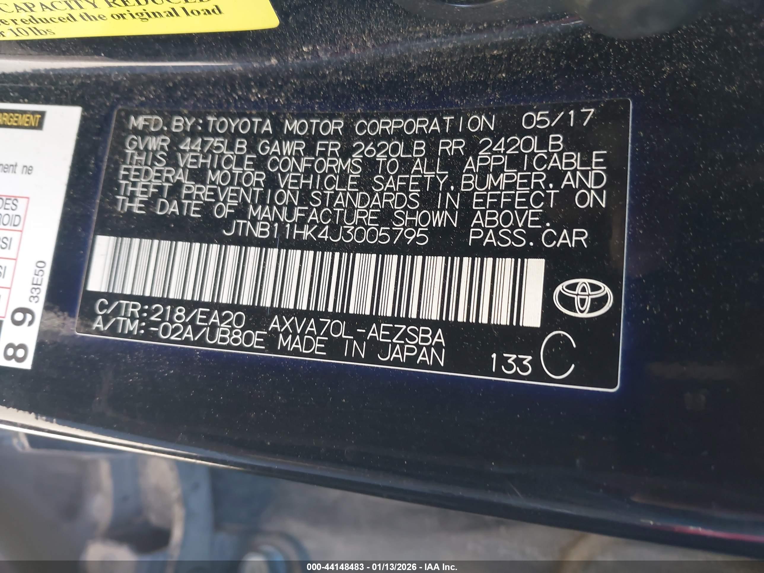 TOYOTA CAMRY image 9