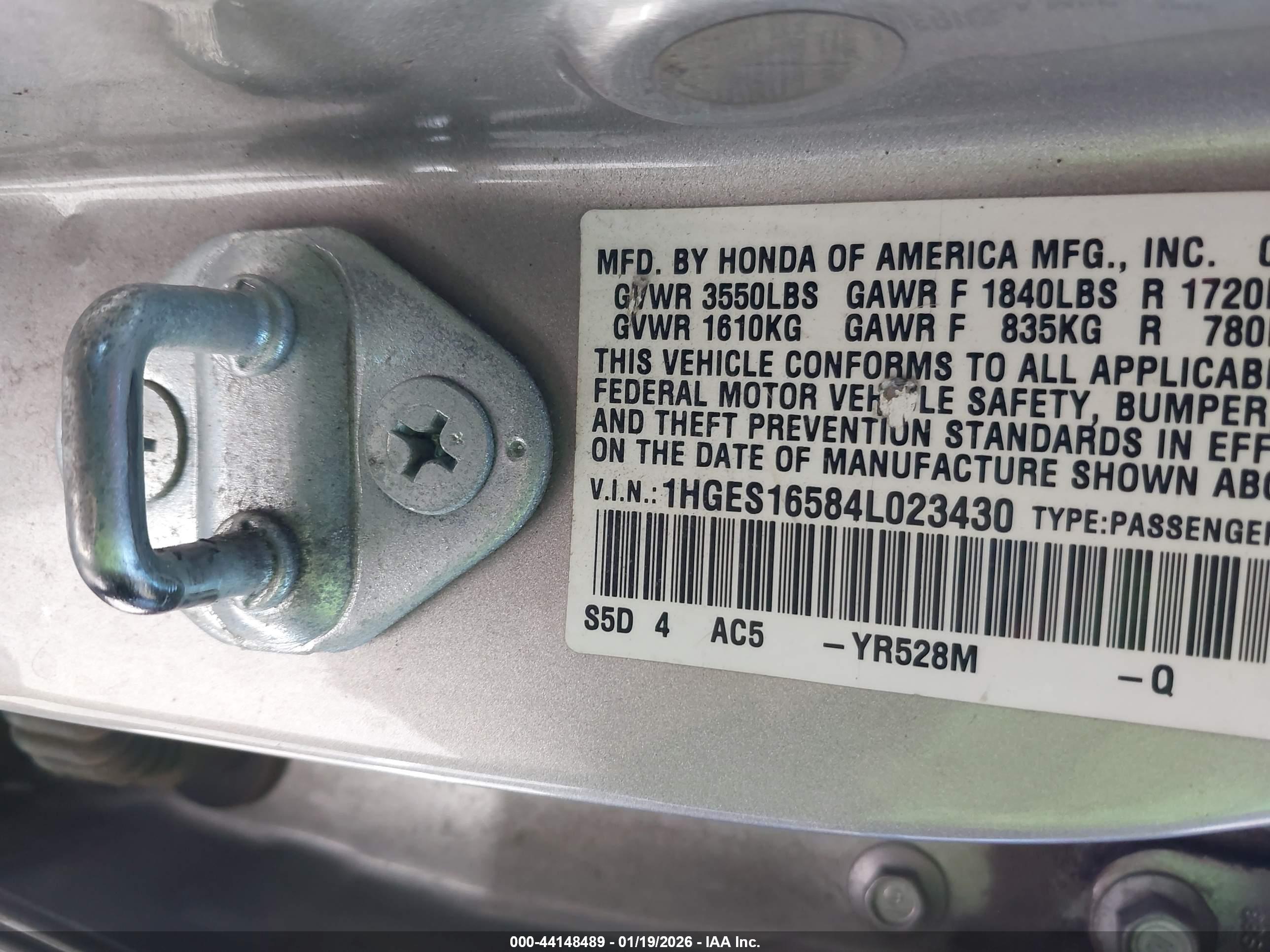 HONDA CIVIC image 9