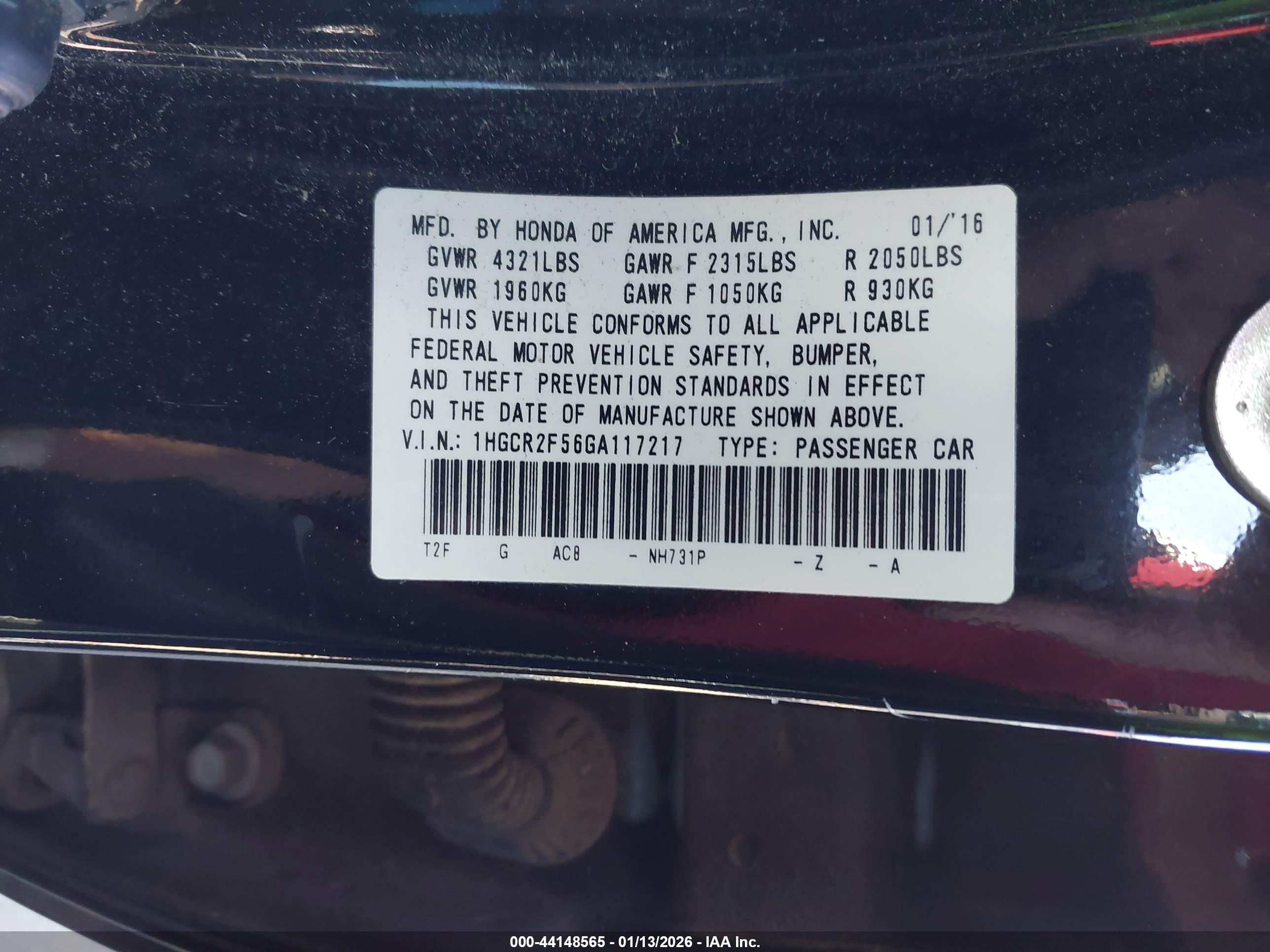 HONDA ACCORD image 9