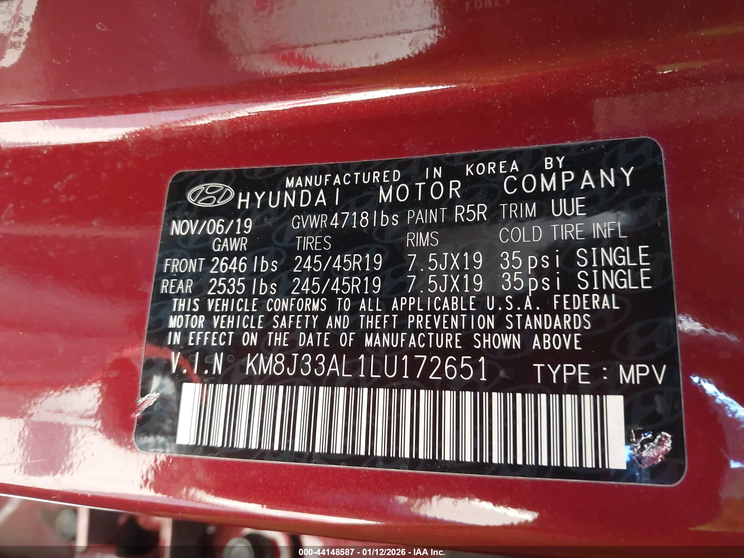 HYUNDAI TUCSON image 9