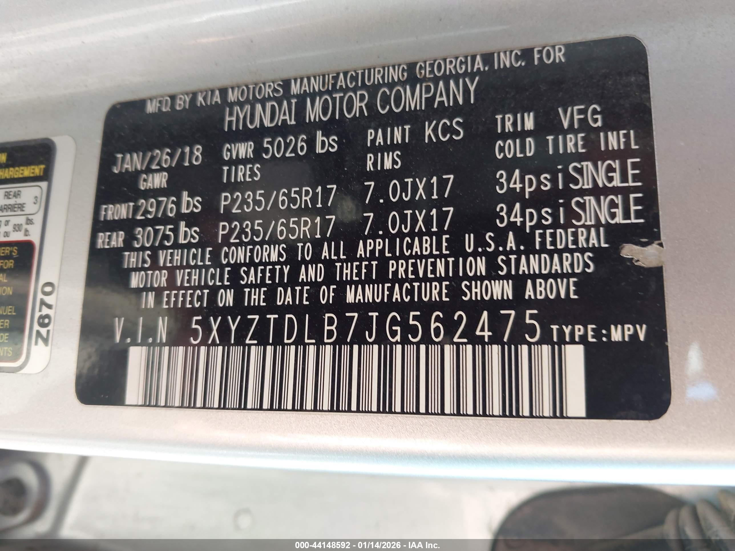 HYUNDAI SANTA image 9