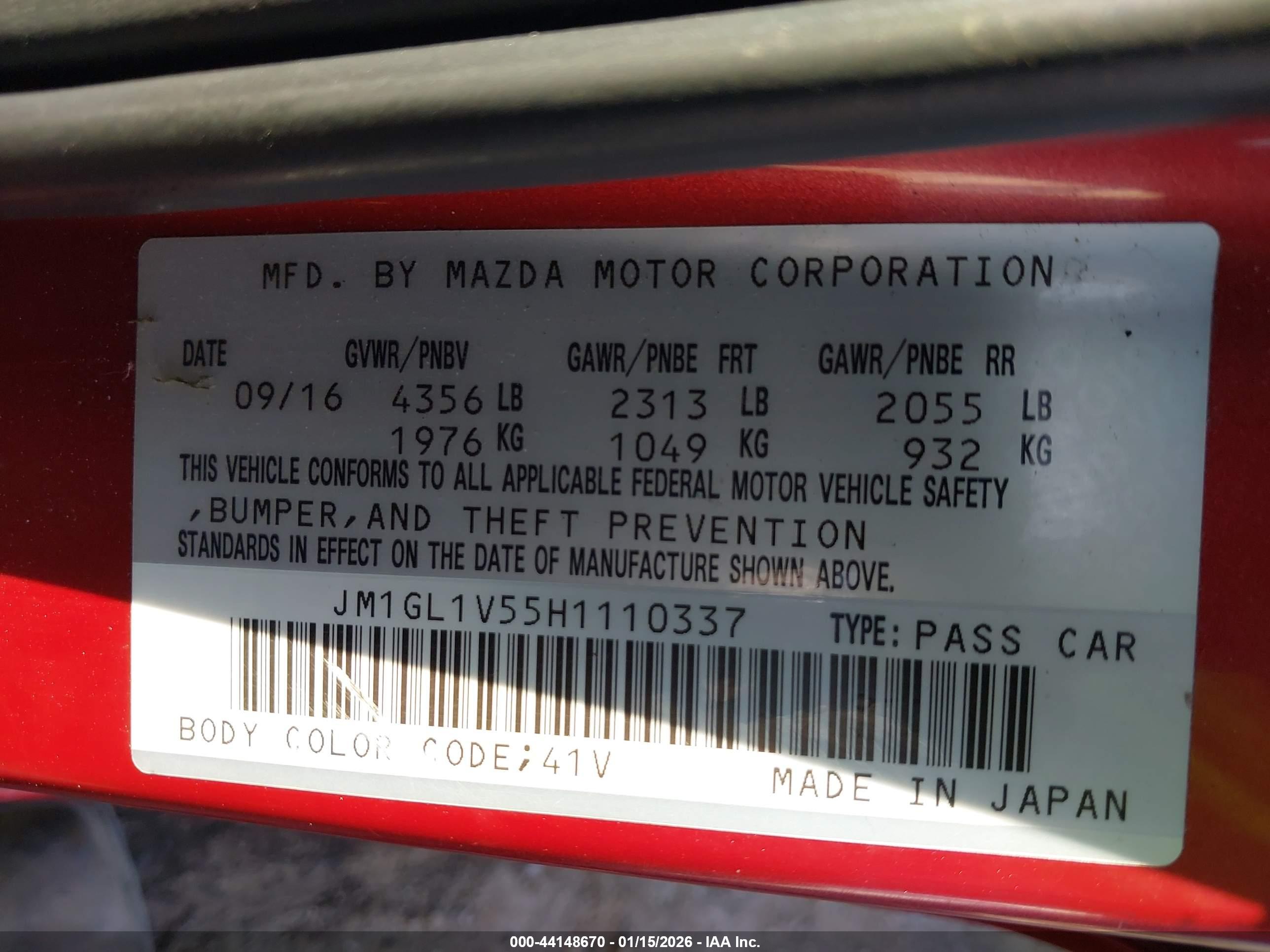 MAZDA MAZDA6 image 9