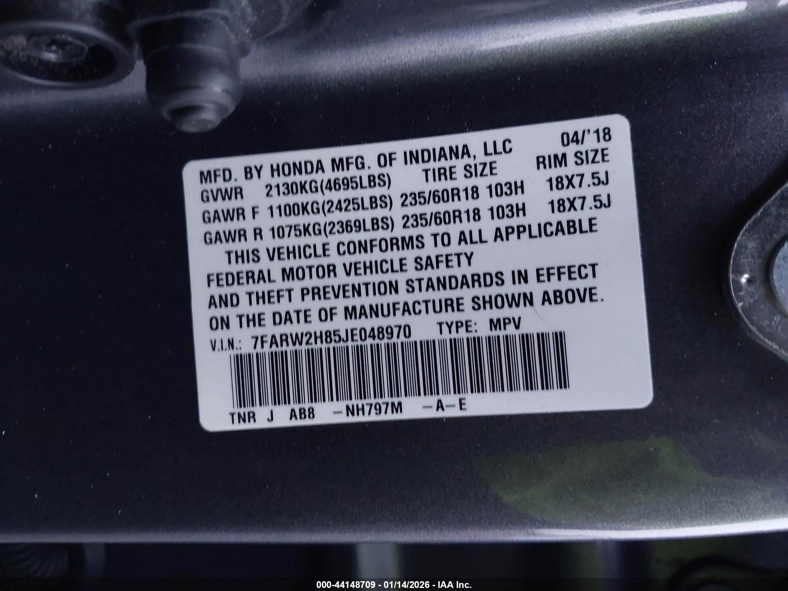HONDA CR-V image 9