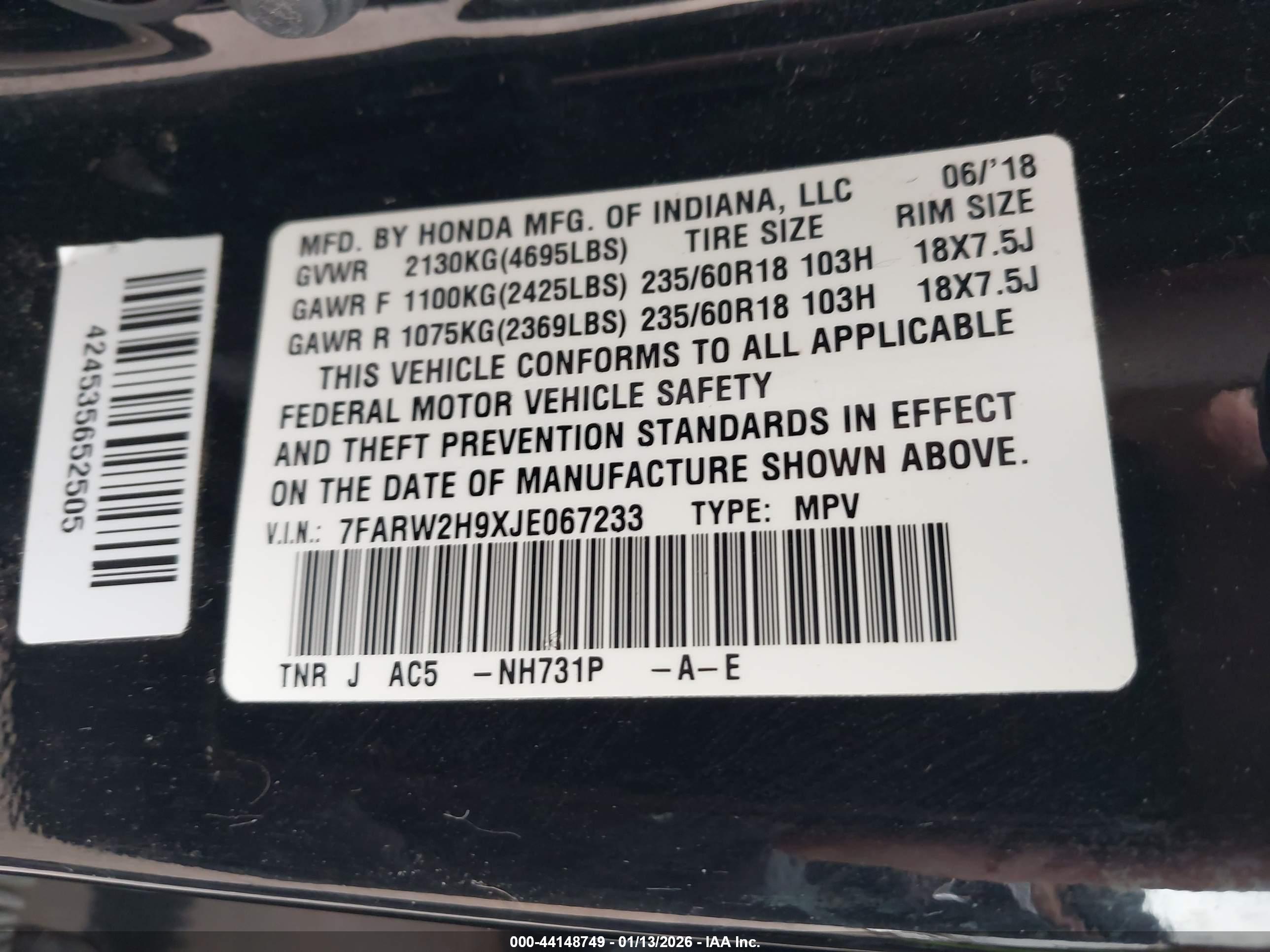 HONDA CR-V image 9