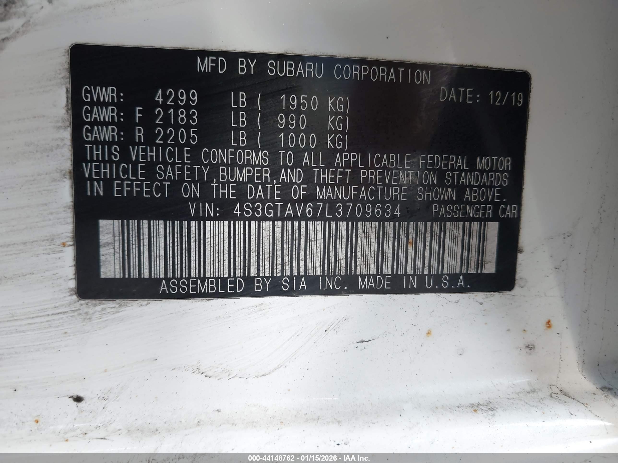 SUBARU IMPREZA image 9