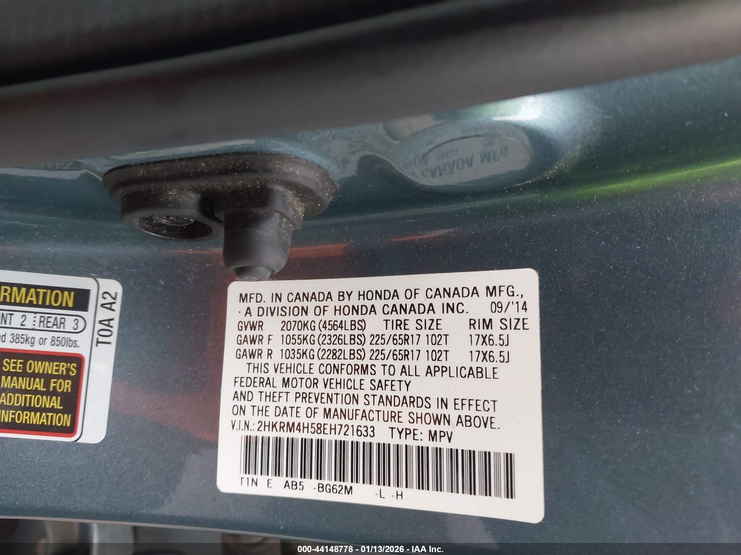 HONDA CR-V image 9