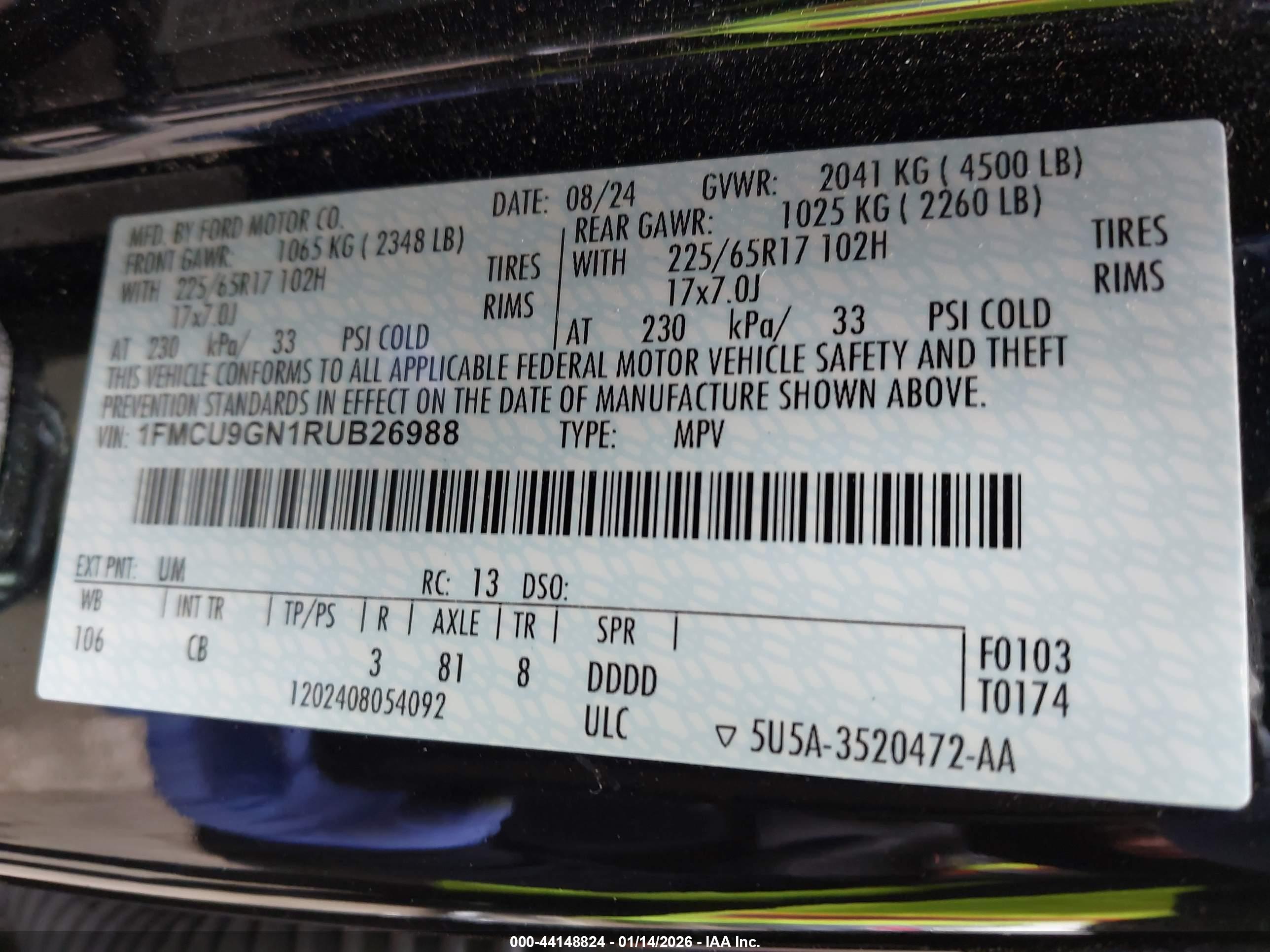 FORD ESCAPE image 9