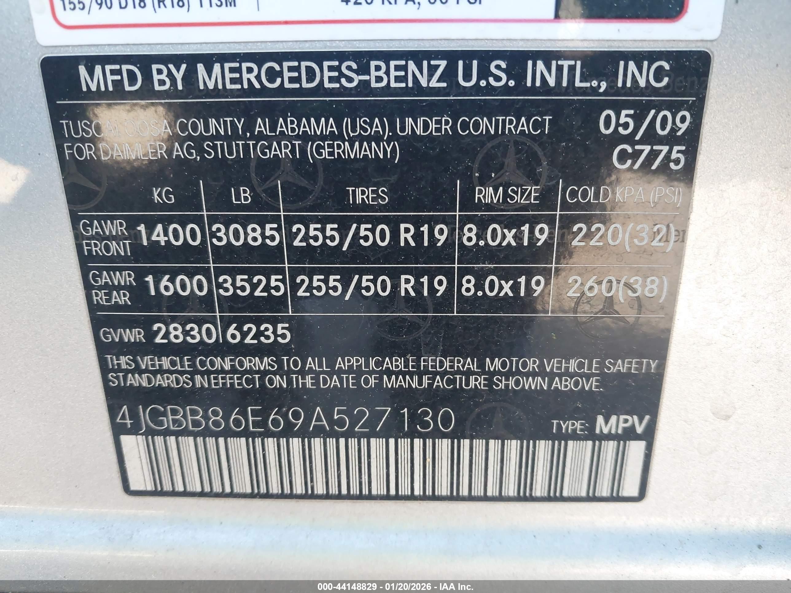 MERCEDES-BENZ ML image 9