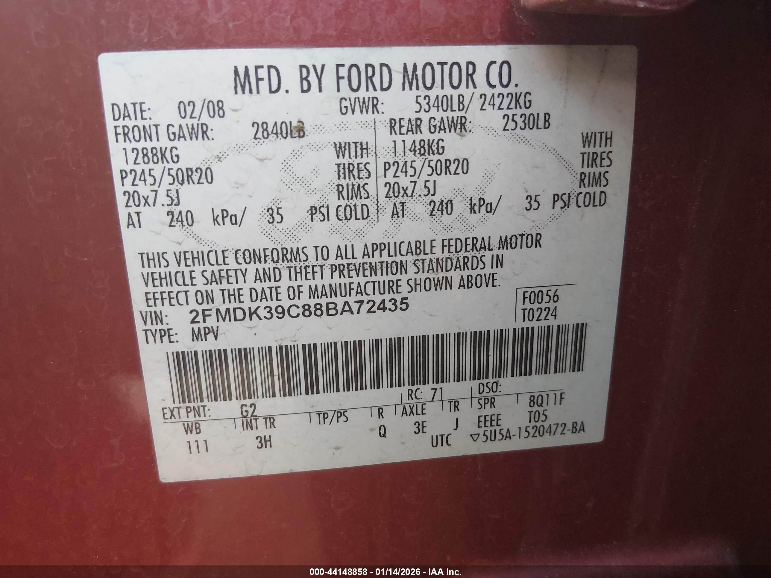 FORD EDGE image 9