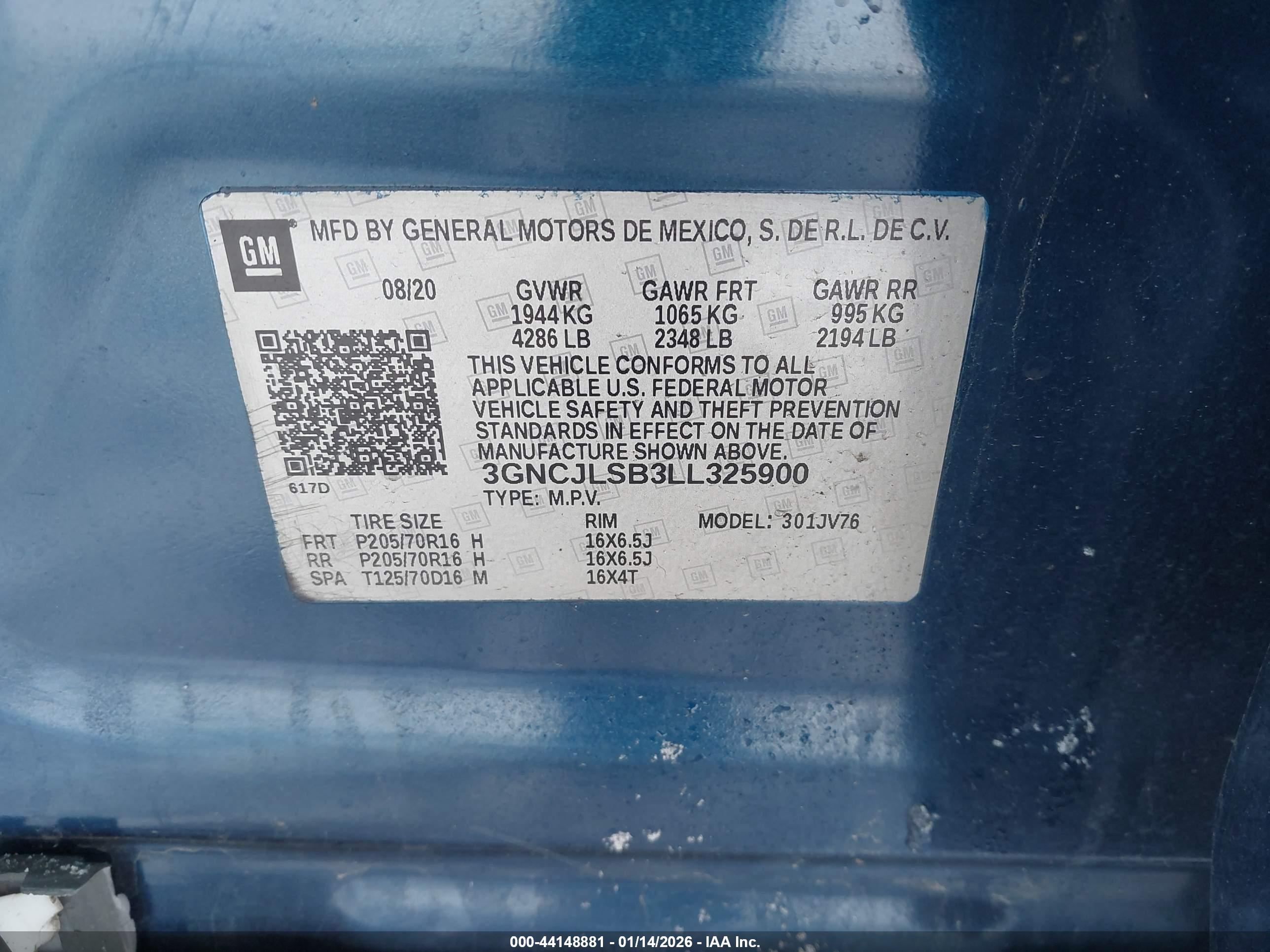 CHEVROLET TRAX image 9