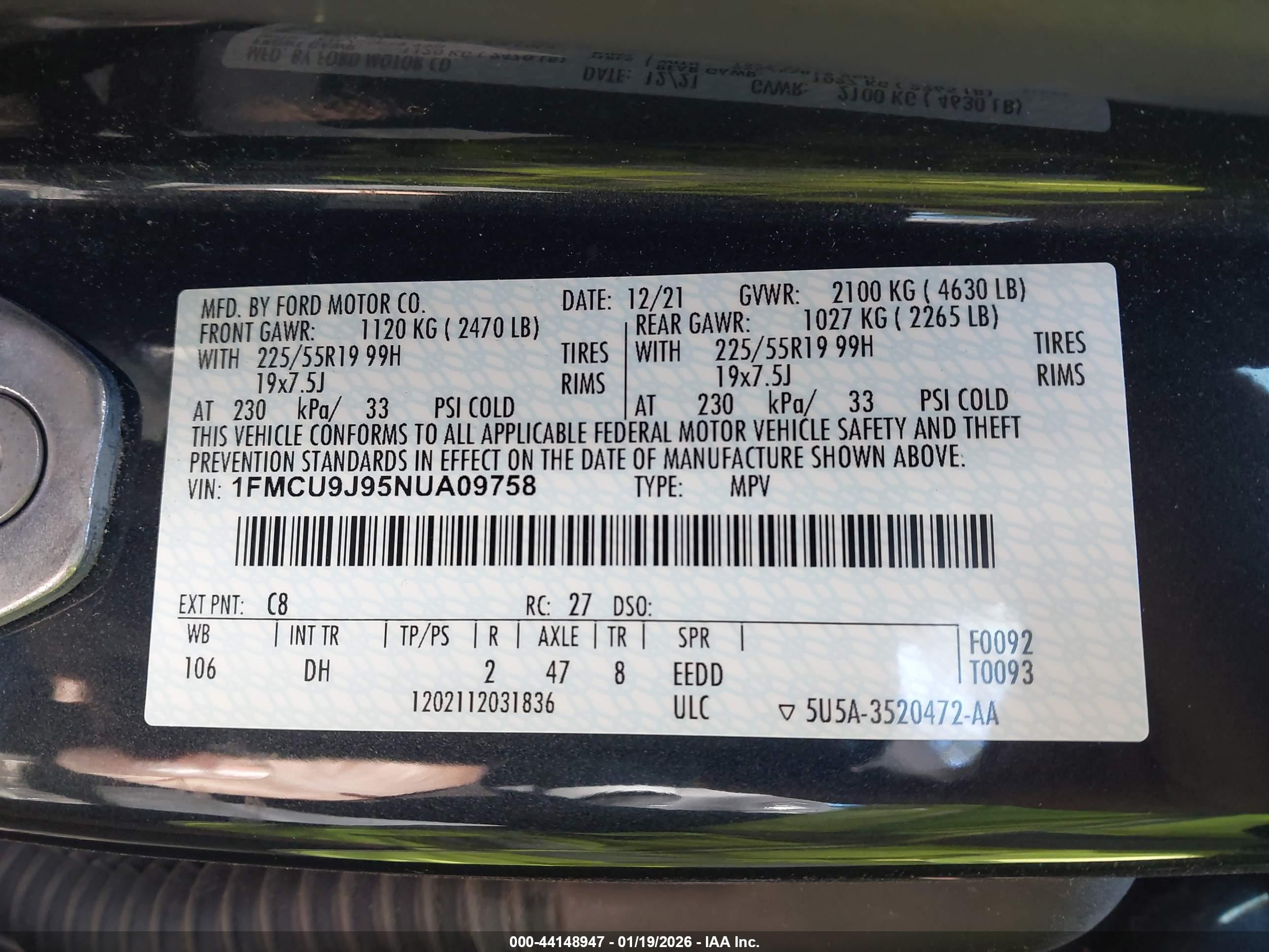 FORD ESCAPE image 9