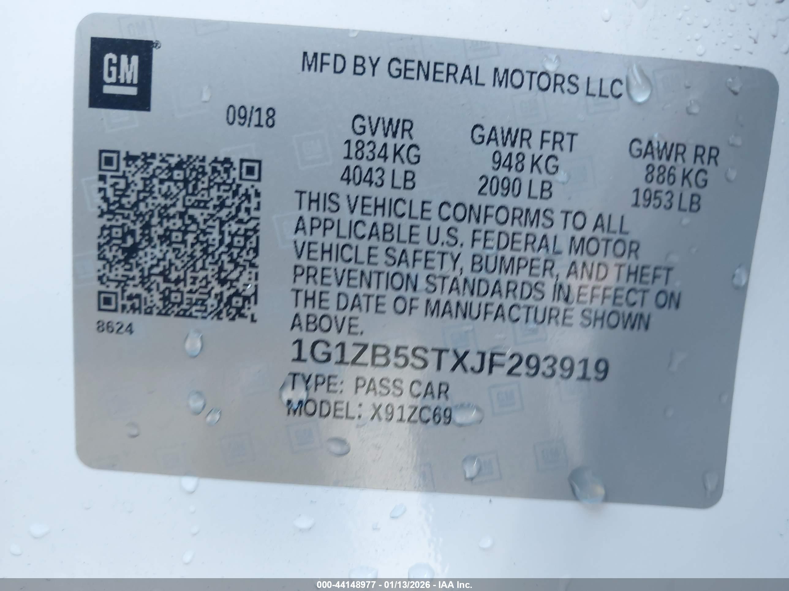 CHEVROLET MALIBU image 9