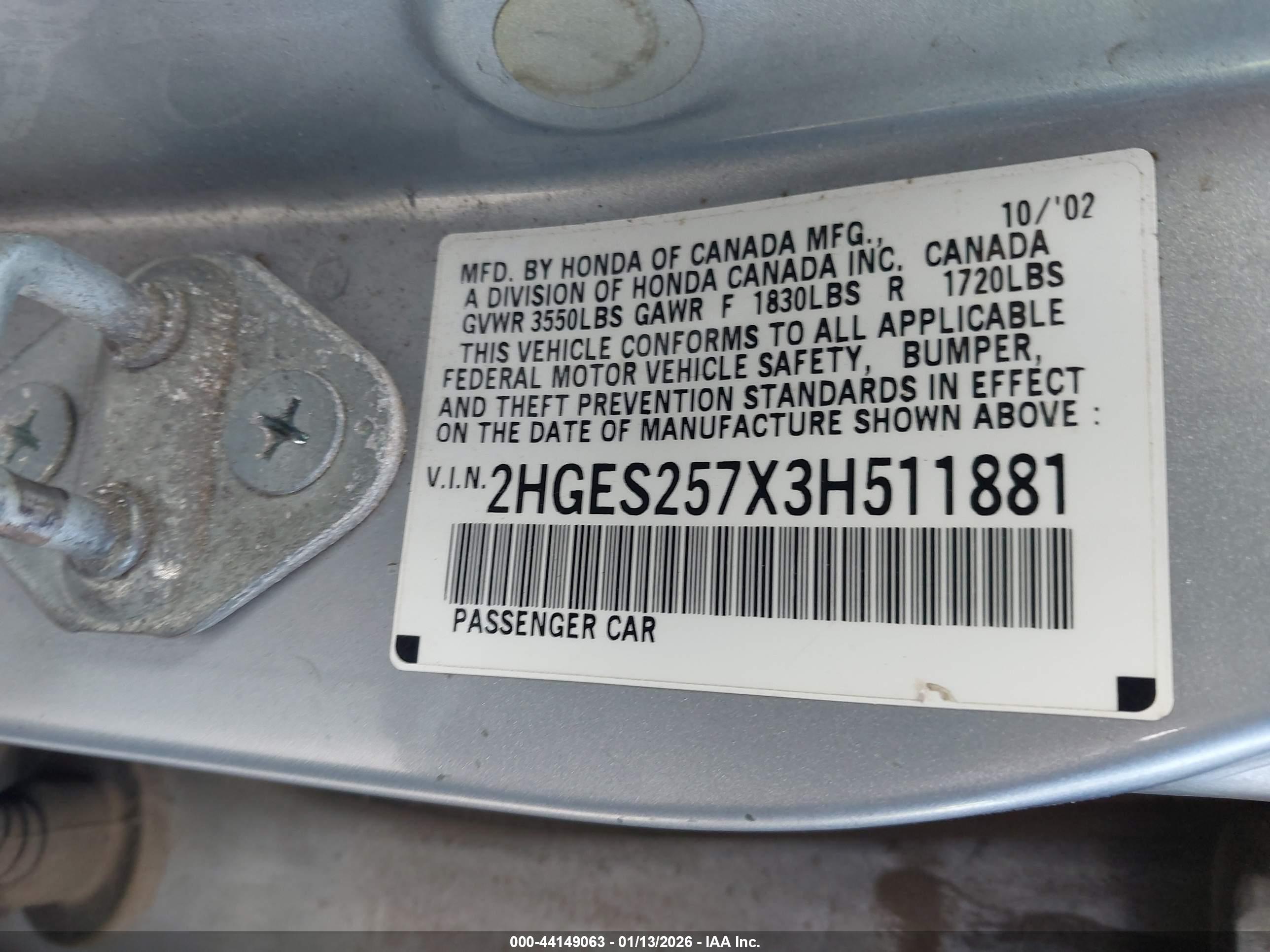 HONDA CIVIC image 9