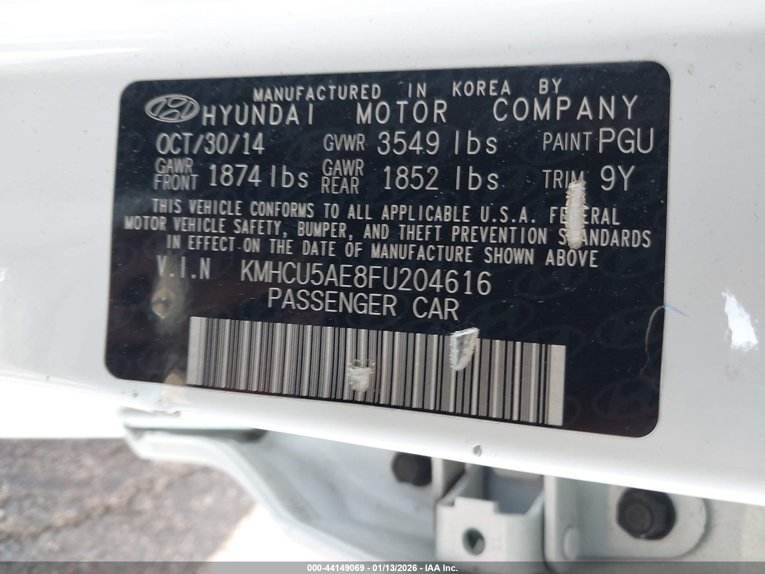 HYUNDAI ACCENT image 9