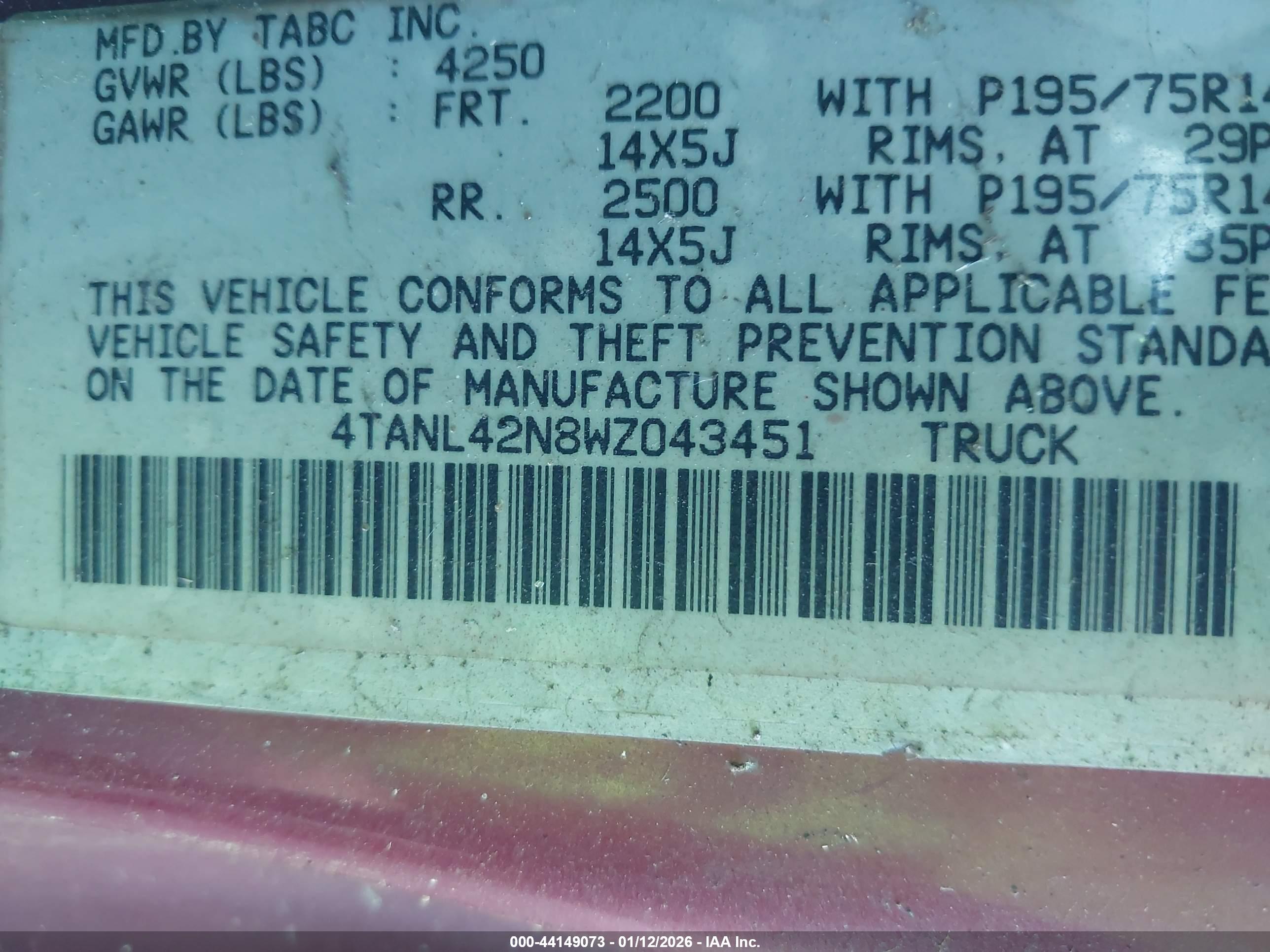 TOYOTA TACOMA image 9