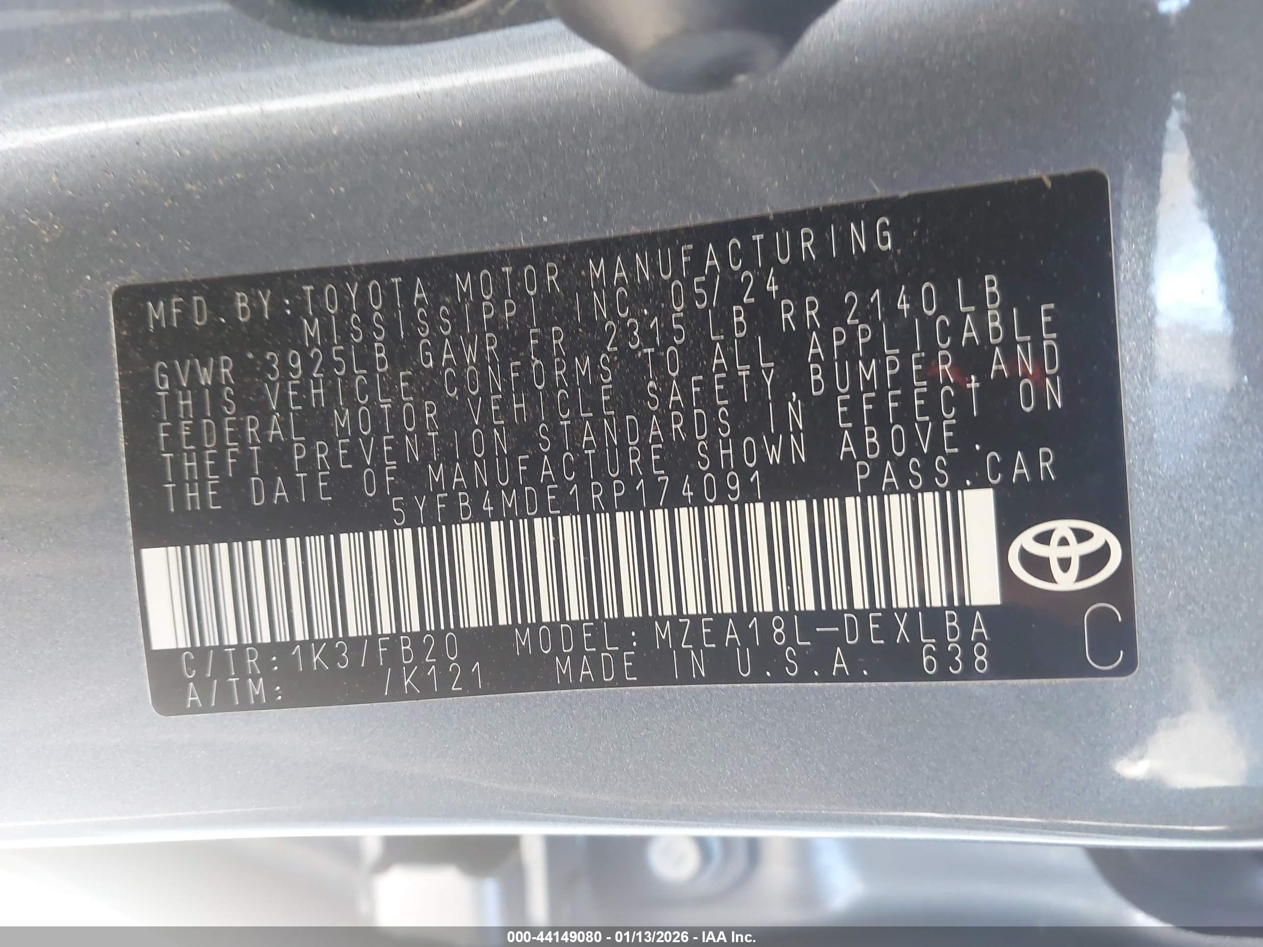 TOYOTA COROLLA image 9