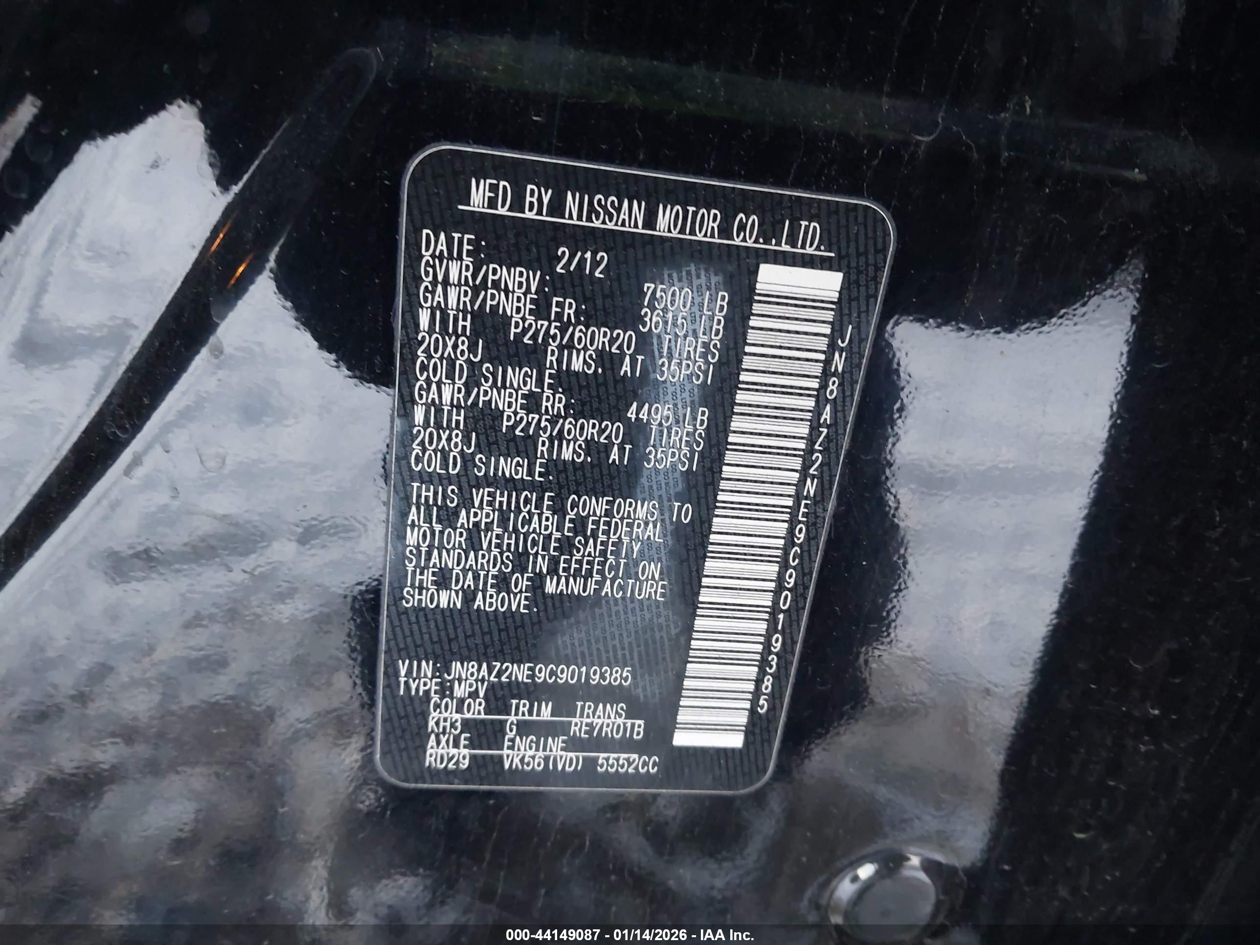 INFINITI QX56 image 9