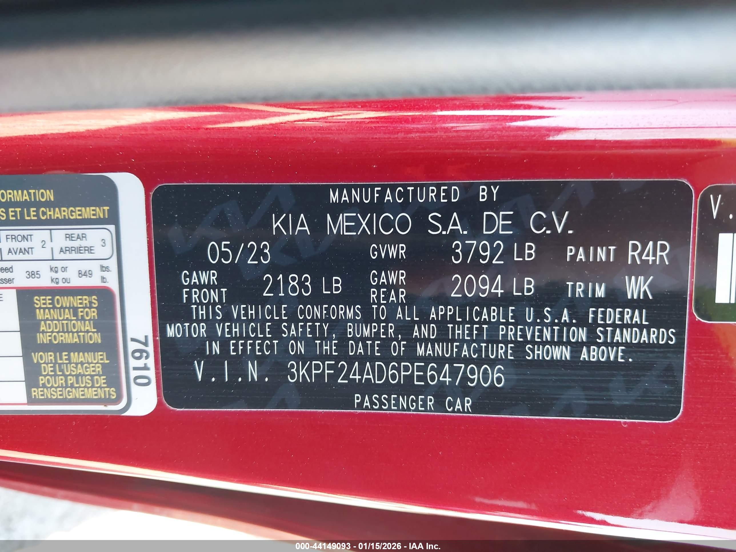KIA FORTE image 9