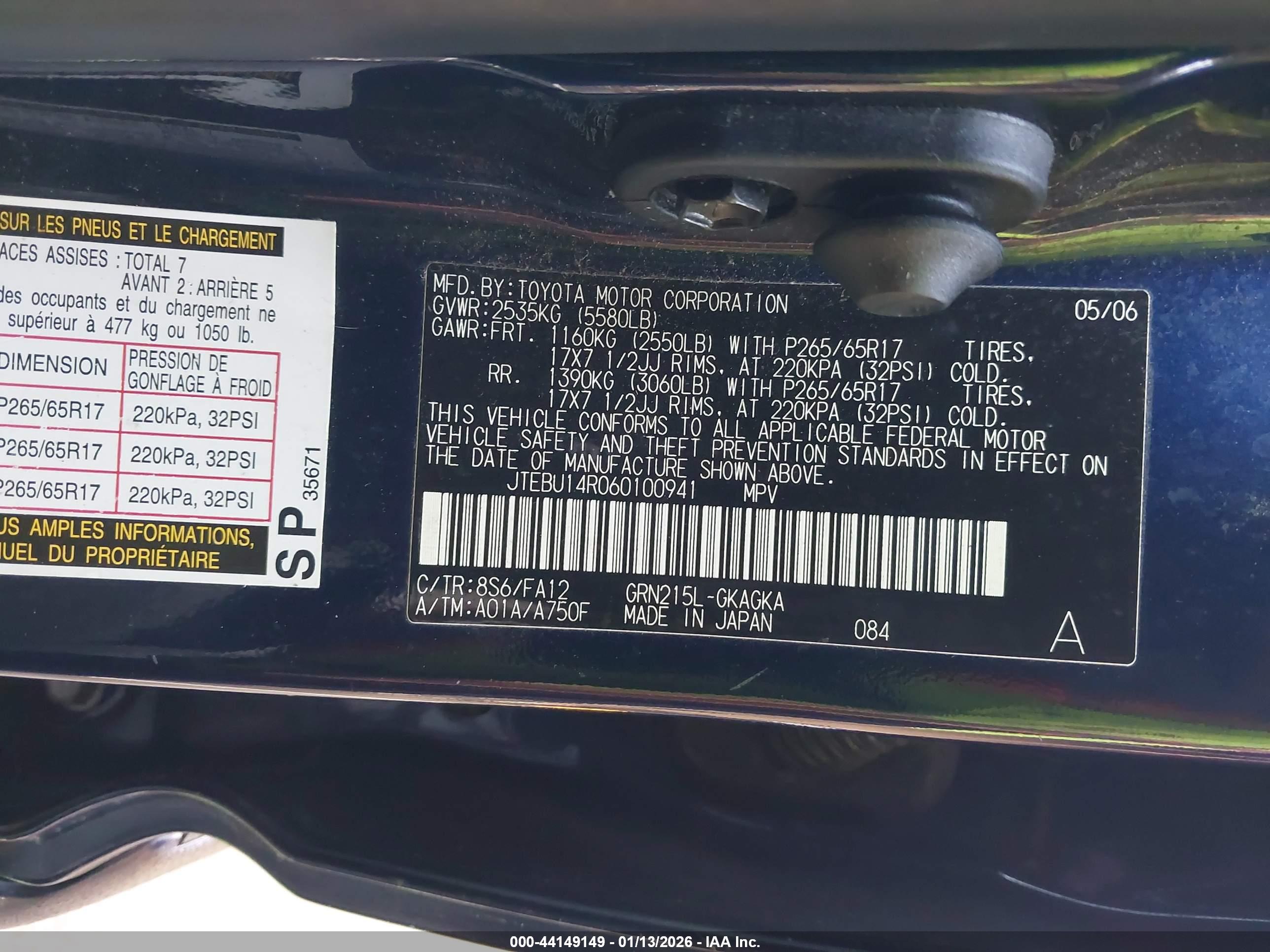 TOYOTA 4RUNNER image 9