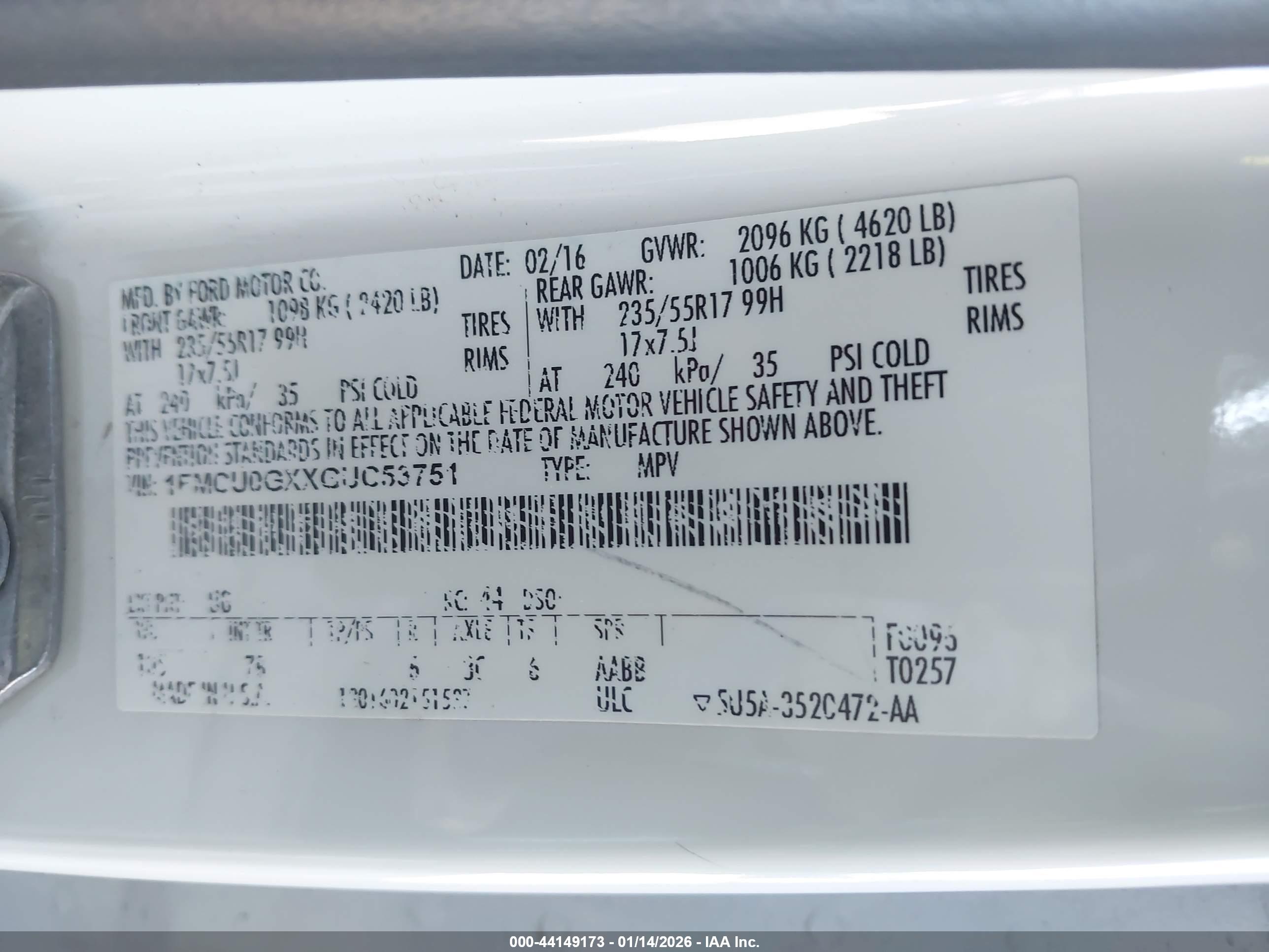 FORD ESCAPE image 9