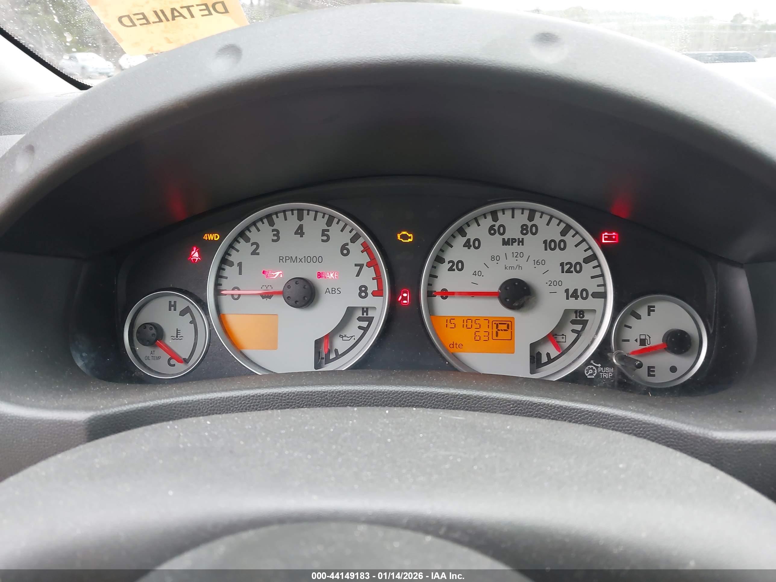 NISSAN XTERRA image 7