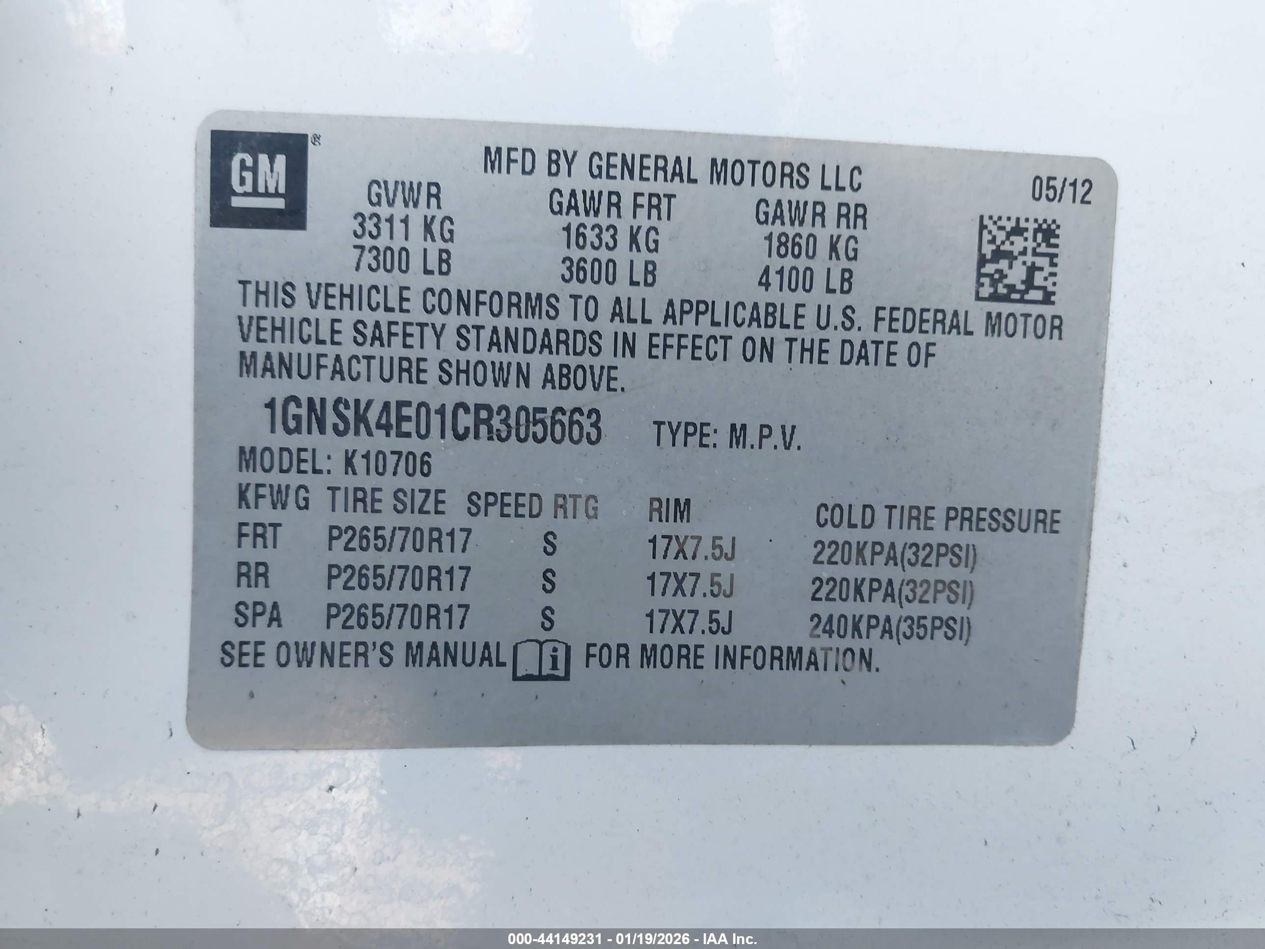 CHEVROLET TAHOE image 9