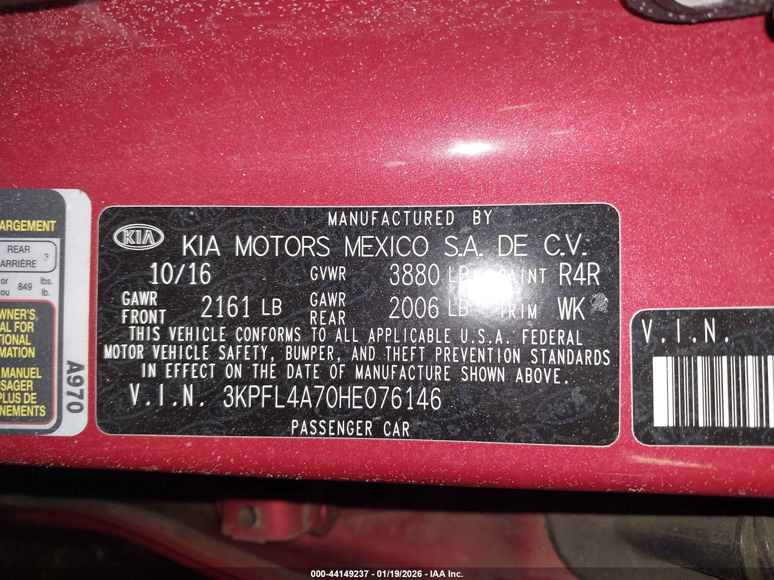 KIA FORTE image 9