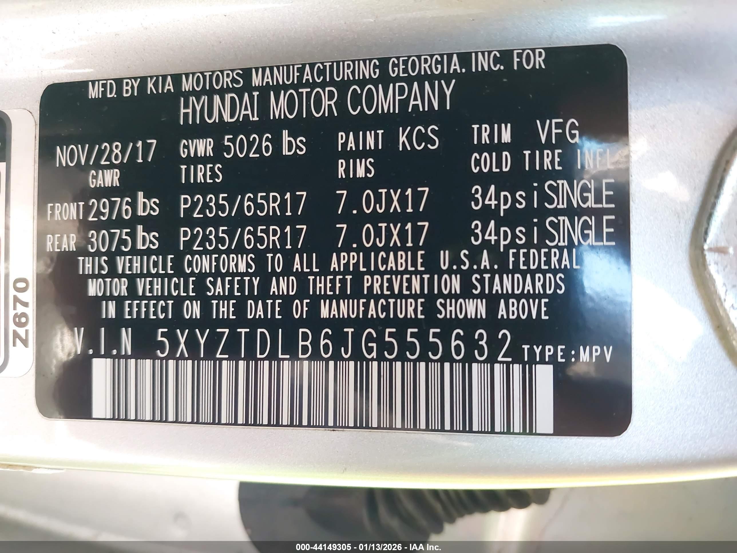 HYUNDAI SANTA image 9