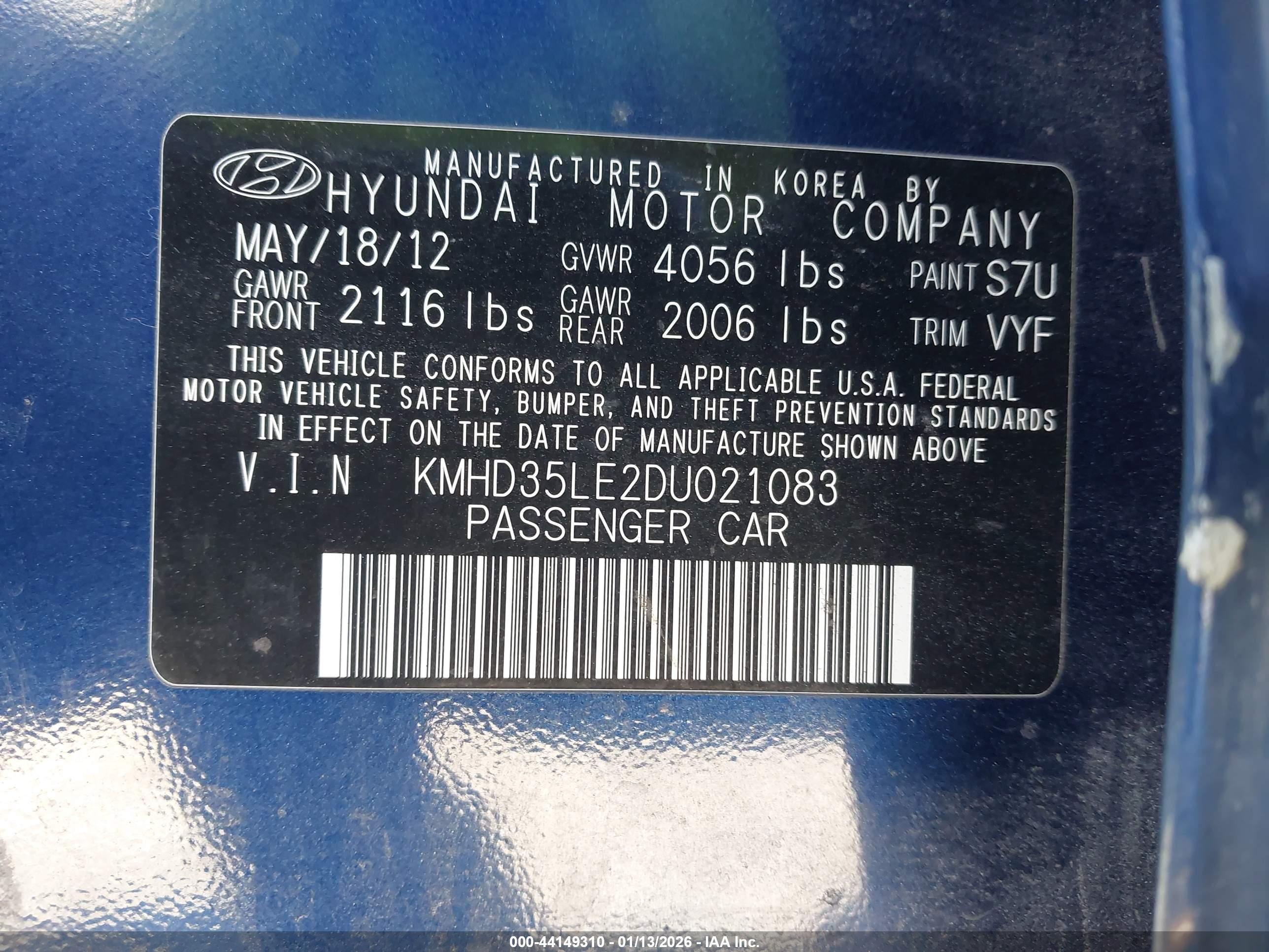 HYUNDAI ELANTRA image 9