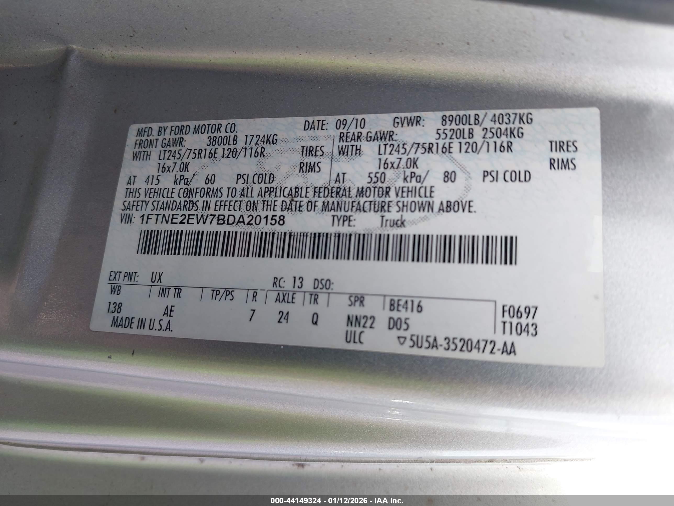 FORD E-250 image 9
