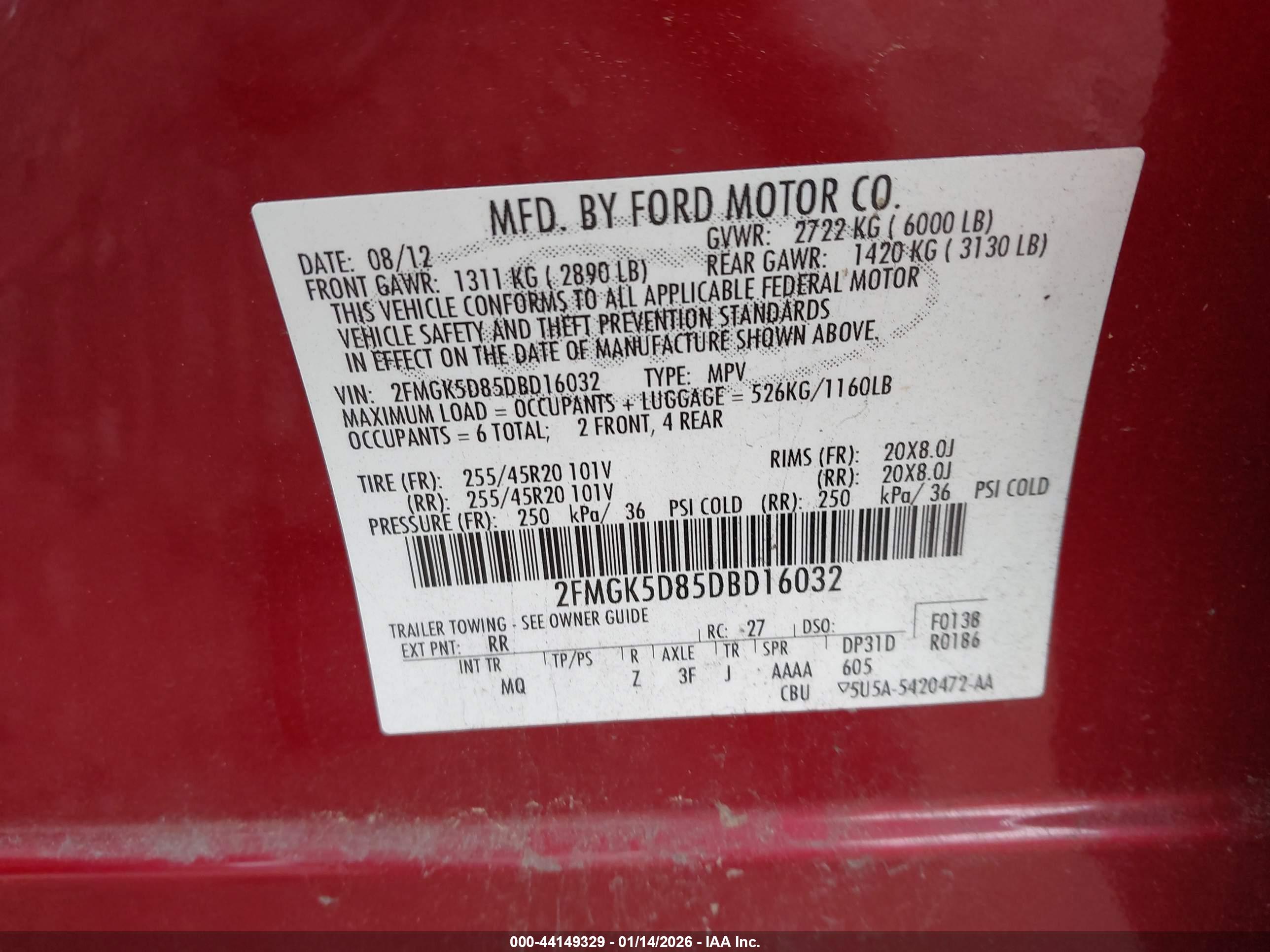 FORD FLEX image 9