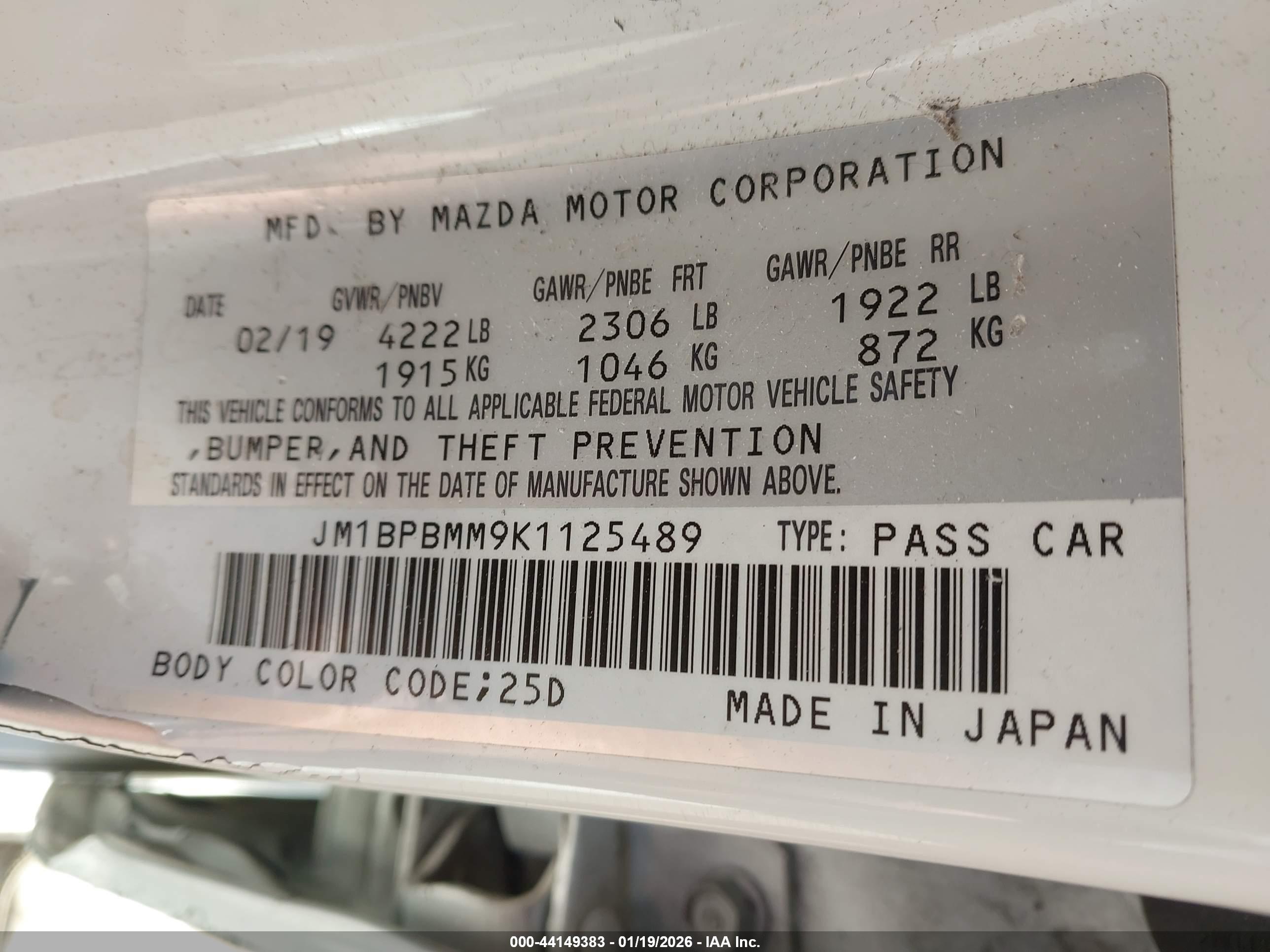 MAZDA MAZDA3 image 9