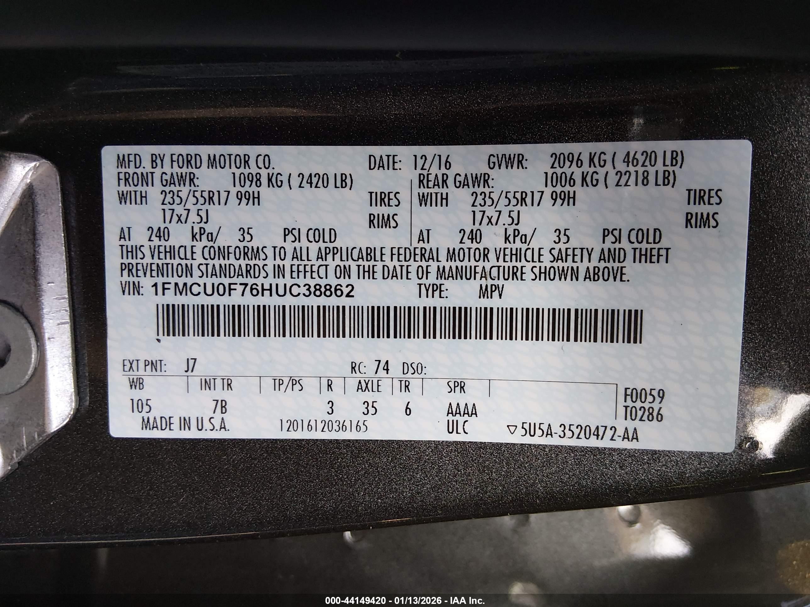 FORD ESCAPE image 9